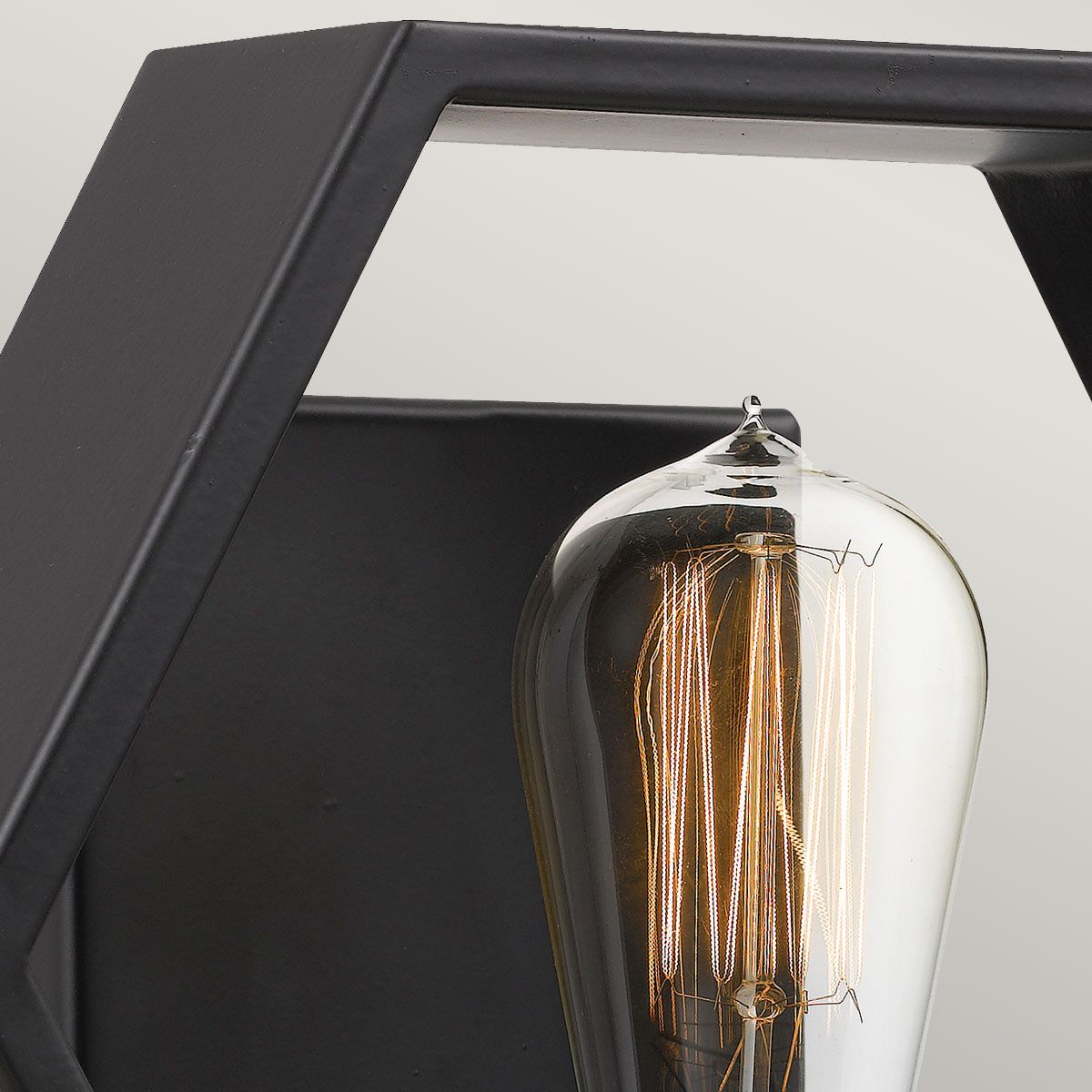 Quoizel Bismarck Single Wall Light - Earth Black
