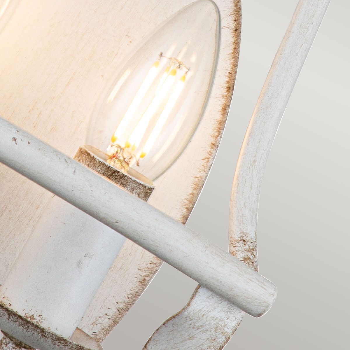 Quoizel Bradbury 2 Light Wall Light - Antique White