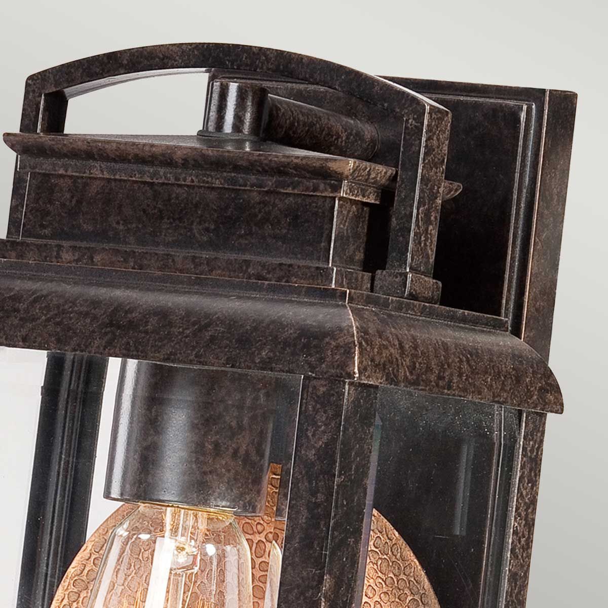 Quoizel Byron Single Small Wall Lantern - Imperial Bronze