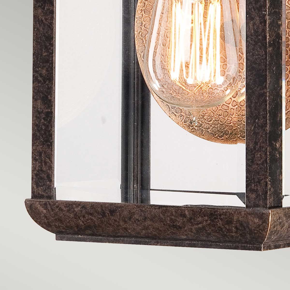 Quoizel Byron Single Small Wall Lantern - Imperial Bronze