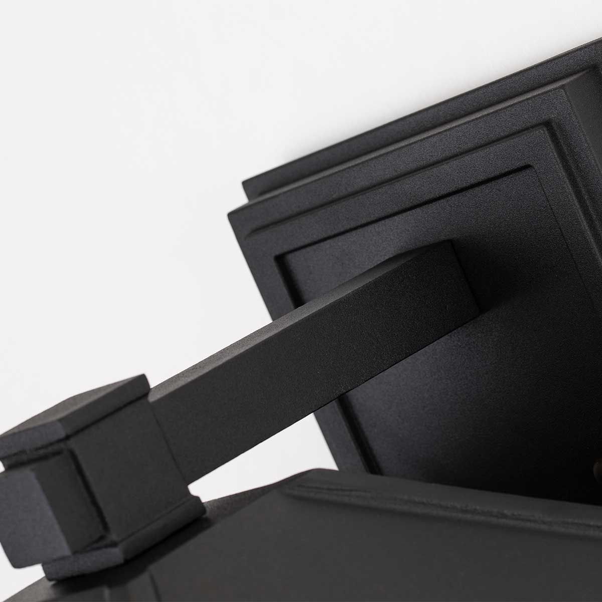 Quoizel Cedar Point Single Large Wall Lantern - Black
