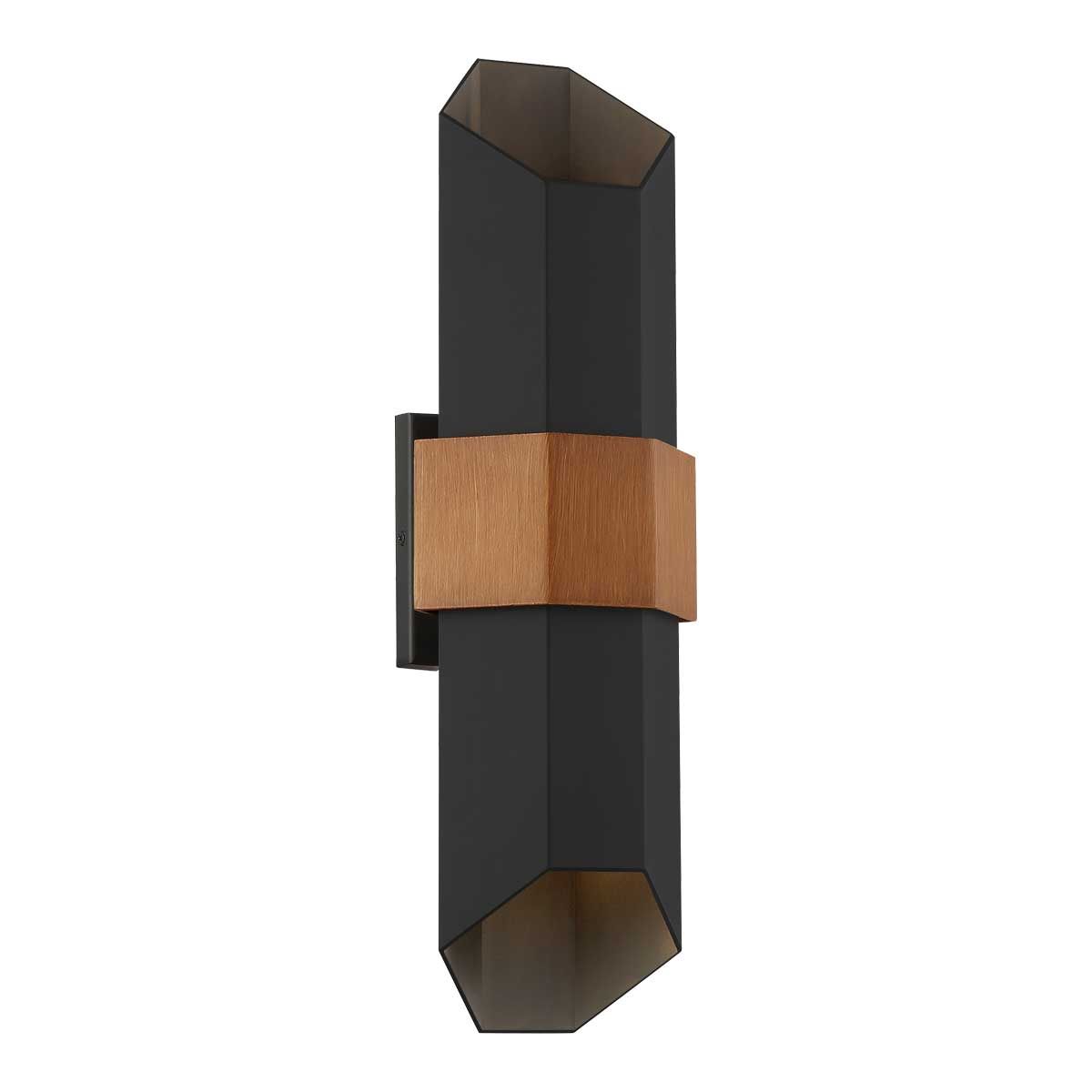 Quoizel Chasm LED Wall Lantern - Large - Matte Black