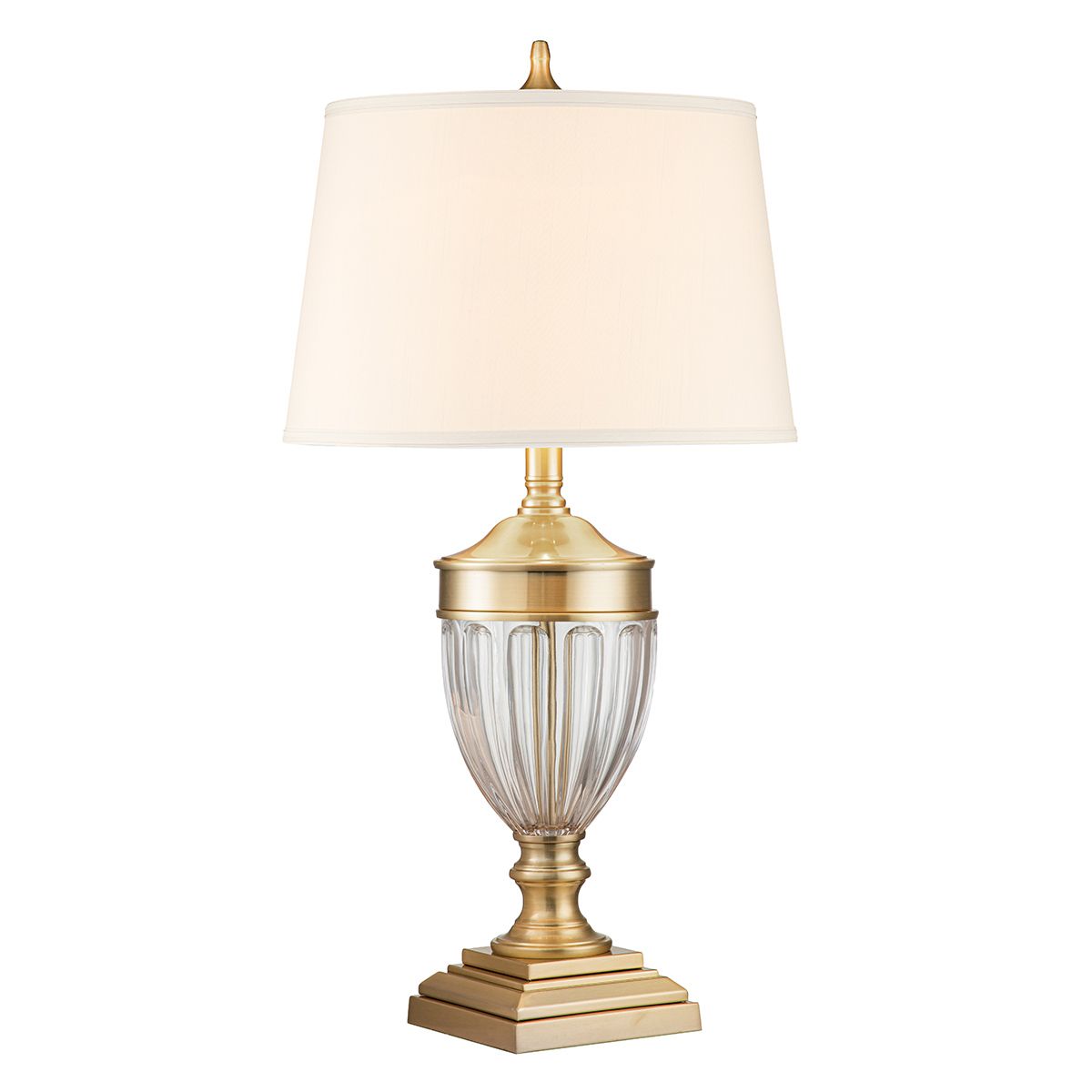 Quoizel Dennison Single Table Lamp - Brushed Brass