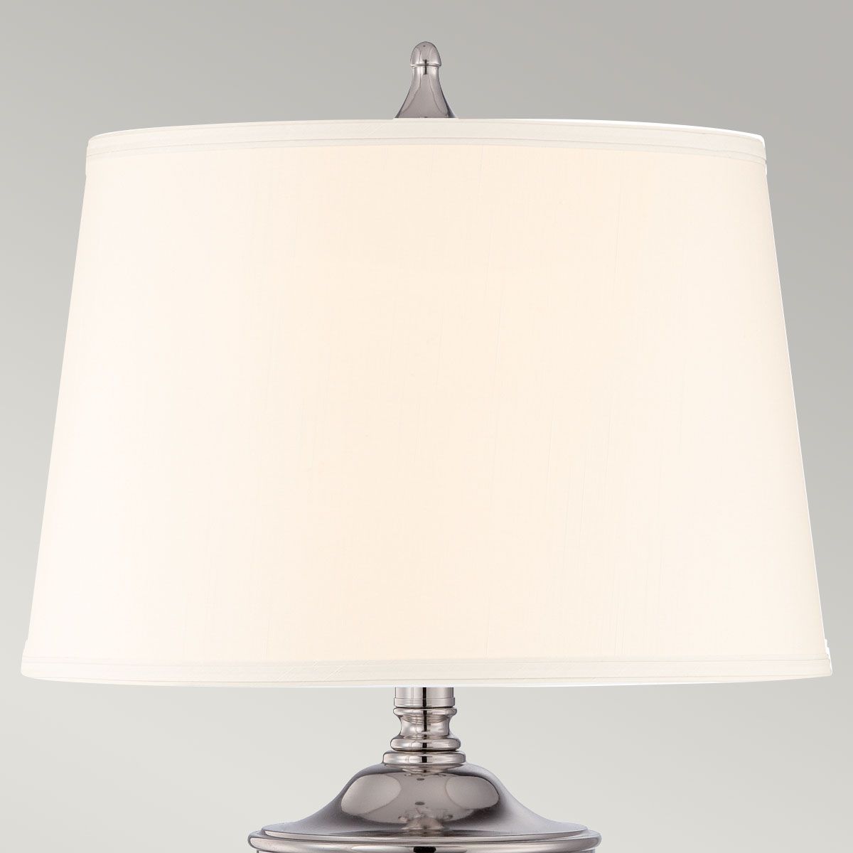 Quoizel Dennison Single Table Lamp - Polished Nickel