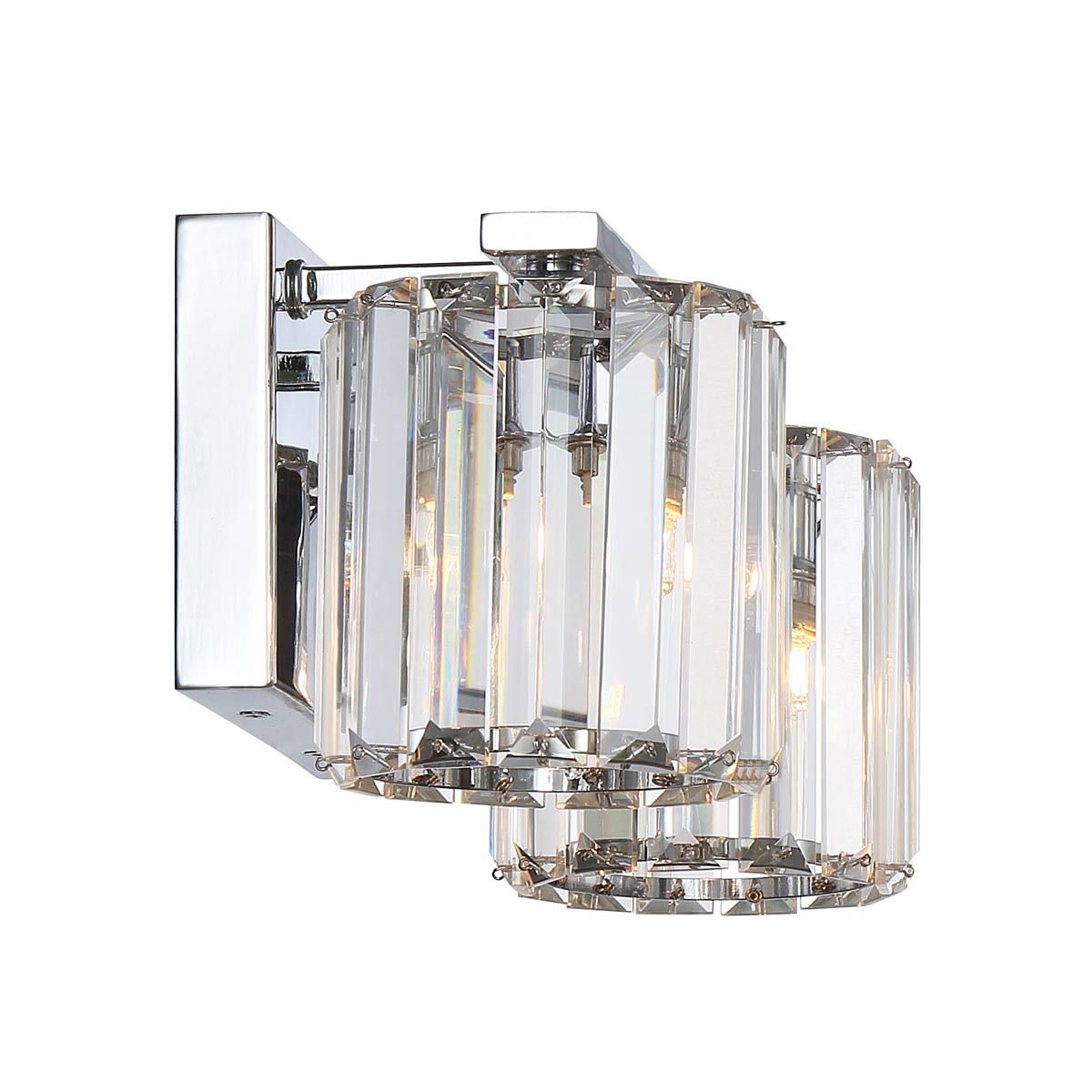 Quoizel Divine 2 Light Bathroom Wall Light - Polished Chrome