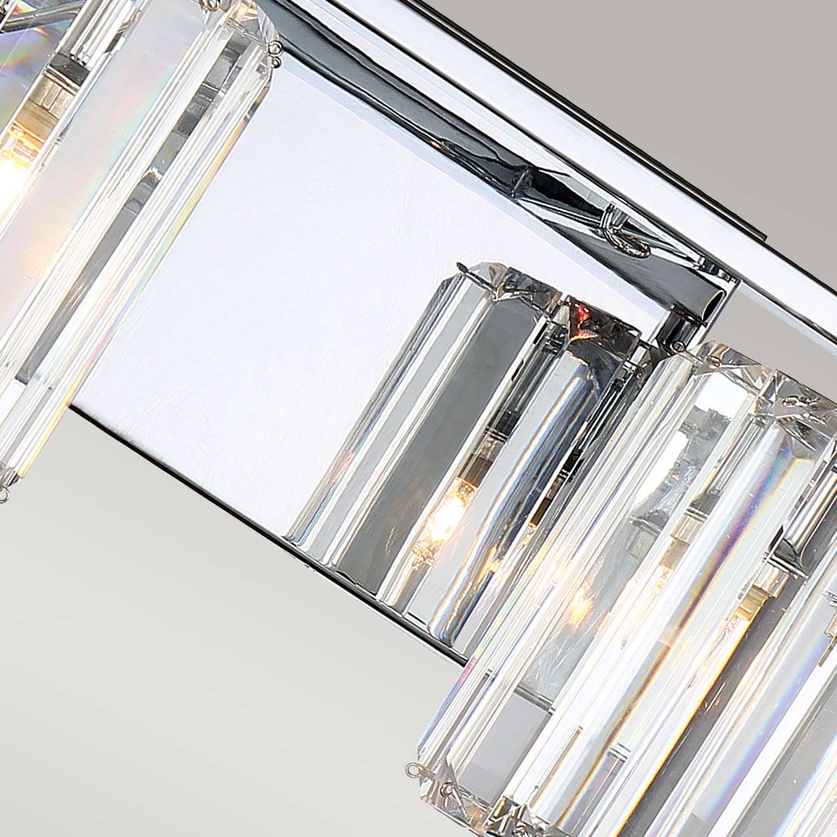 Quoizel Divine 2 Light Bathroom Wall Light - Polished Chrome