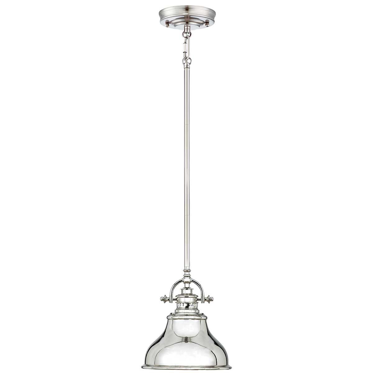 Quoizel Emery Single Mini Pendant - Imperial Silver