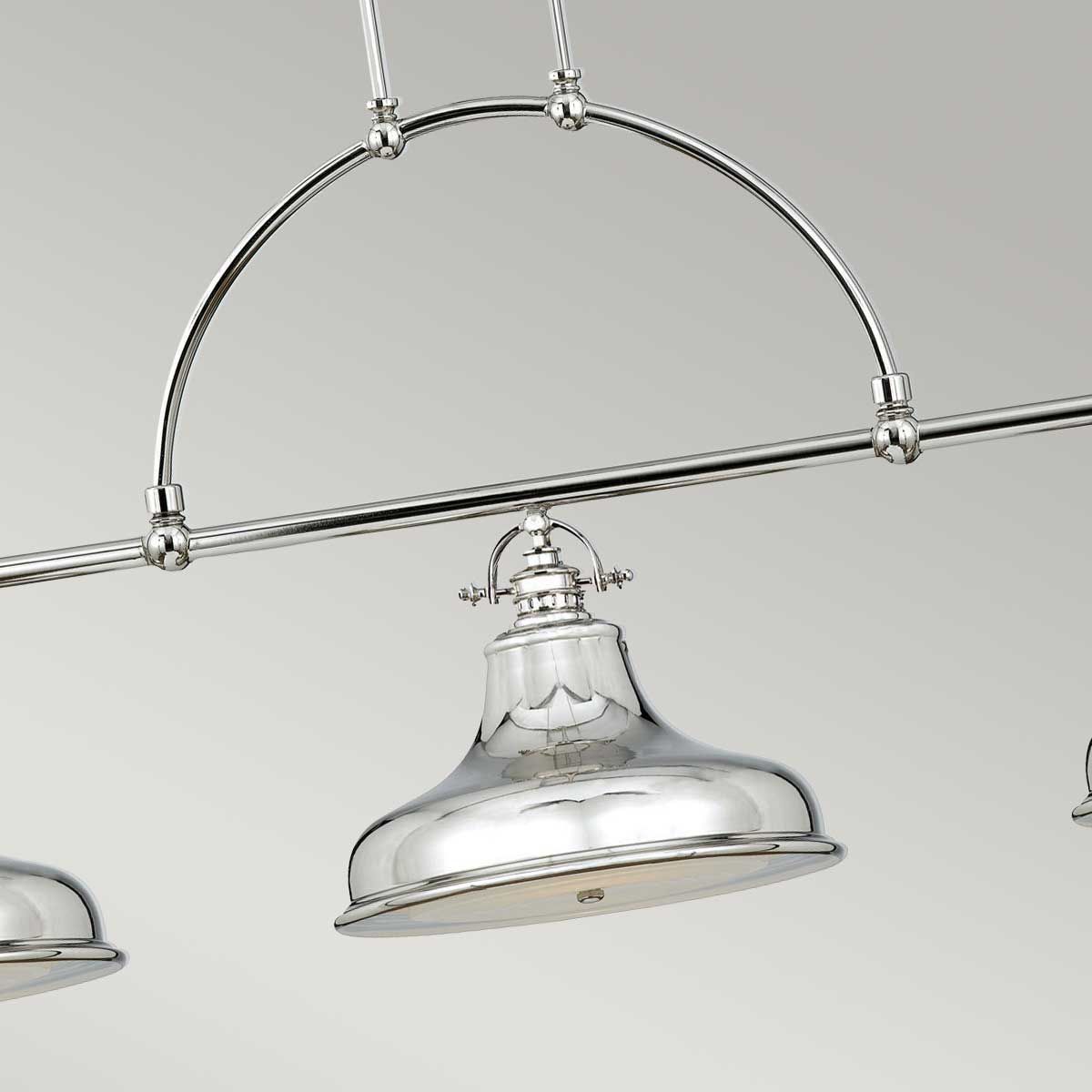 Quoizel Emery 3 Light Island Light - Imperial Silver