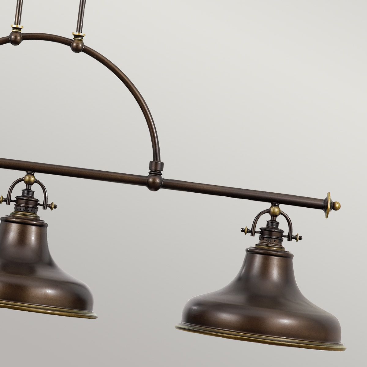 Quoizel Emery 3 Light Island Light - Palladian Bronze