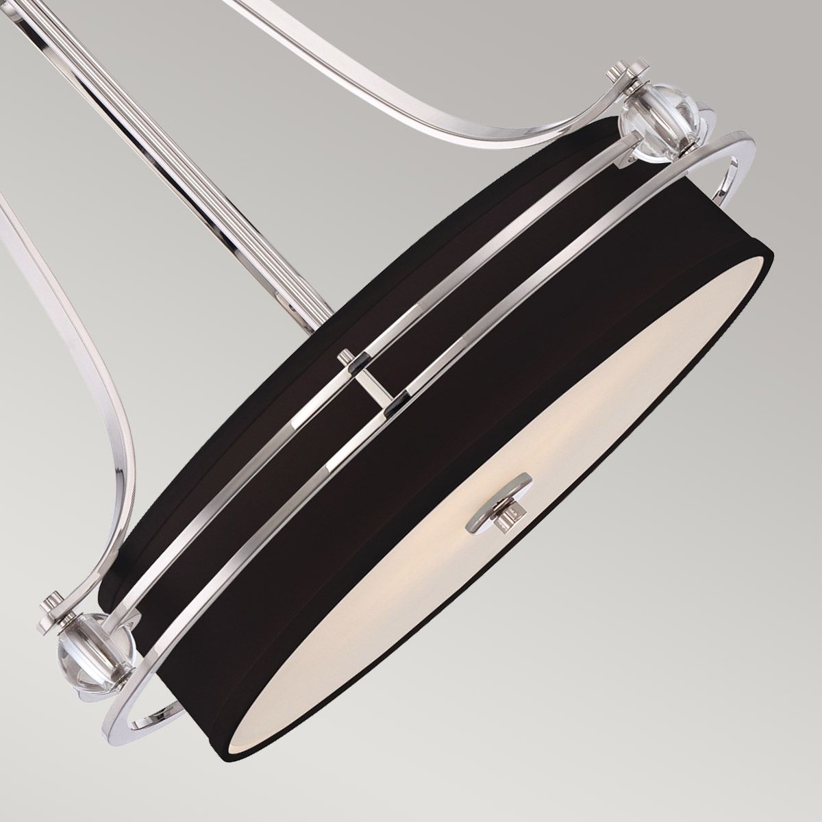 Quoizel Uptown Gotham 4 Light Pendant - Imperial Silver