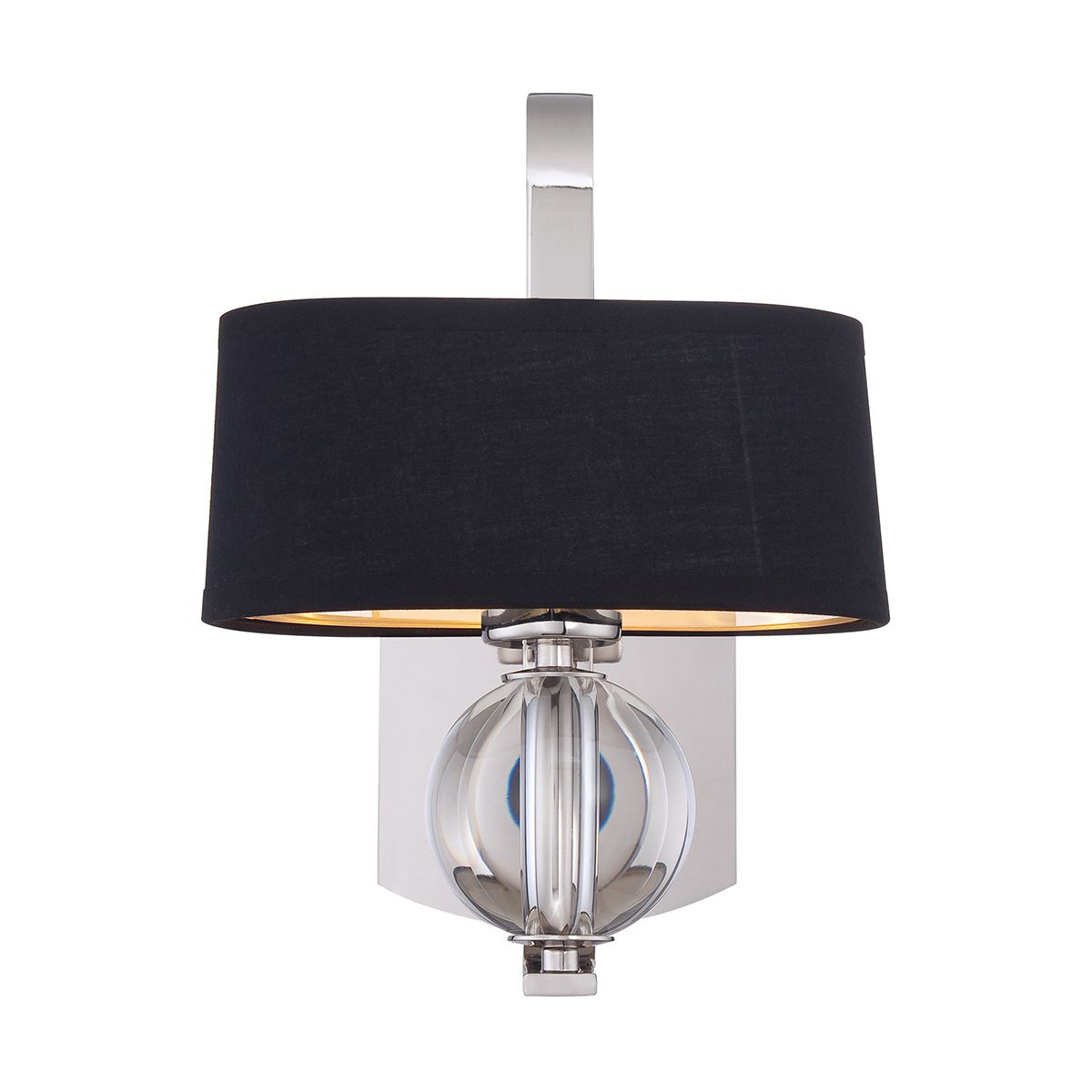 Quoizel Uptown Gotham Single Wall Light - Imperial Silver