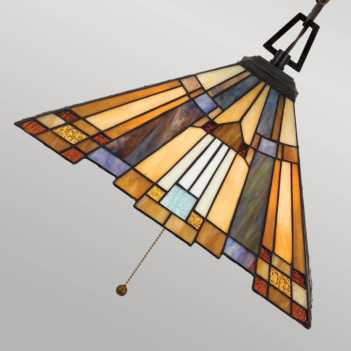 Quoizel Inglenook 3 Light Pendant - Valiant Bronze