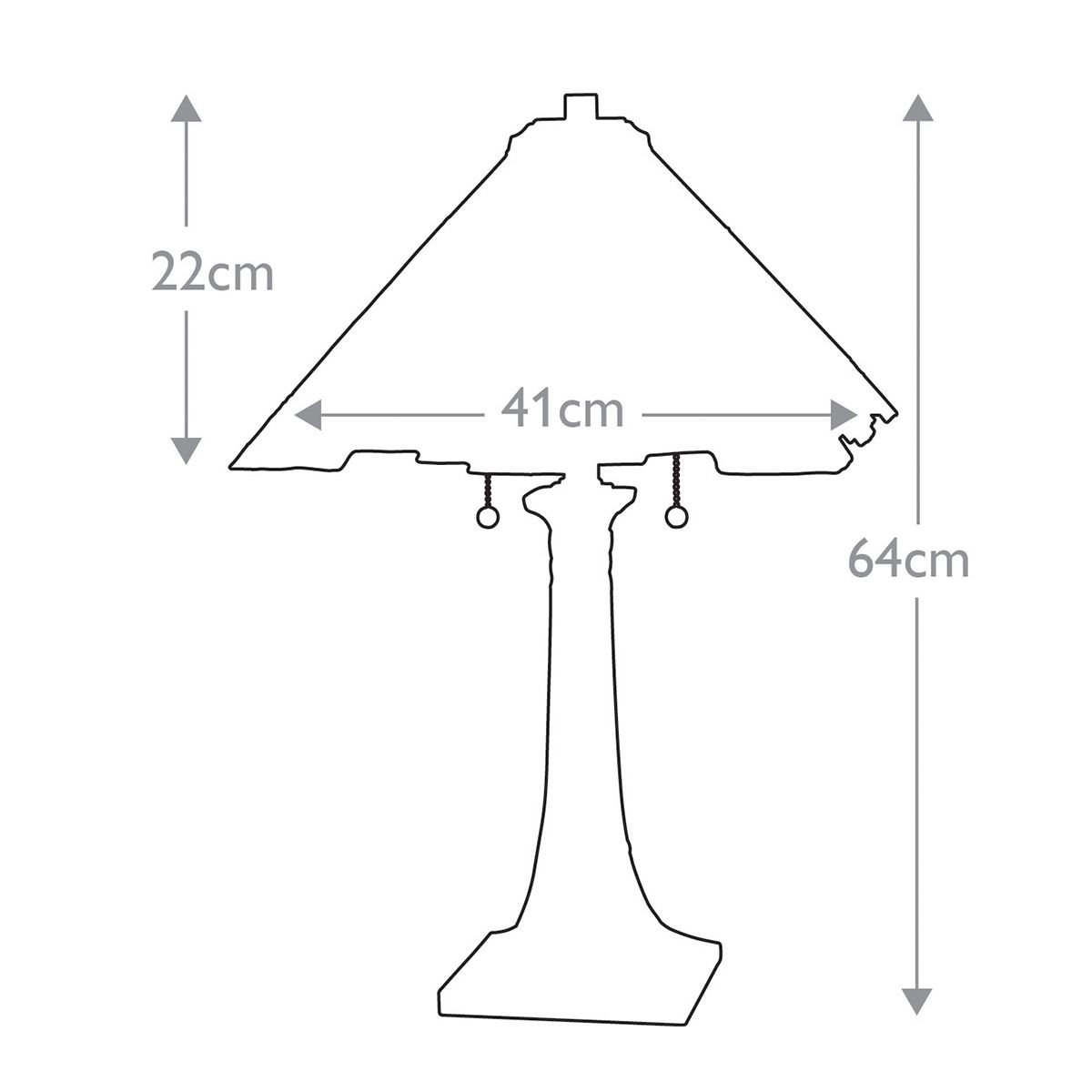 Quoizel Inglenook 2 Light Table Lamp - Valiant Bronze