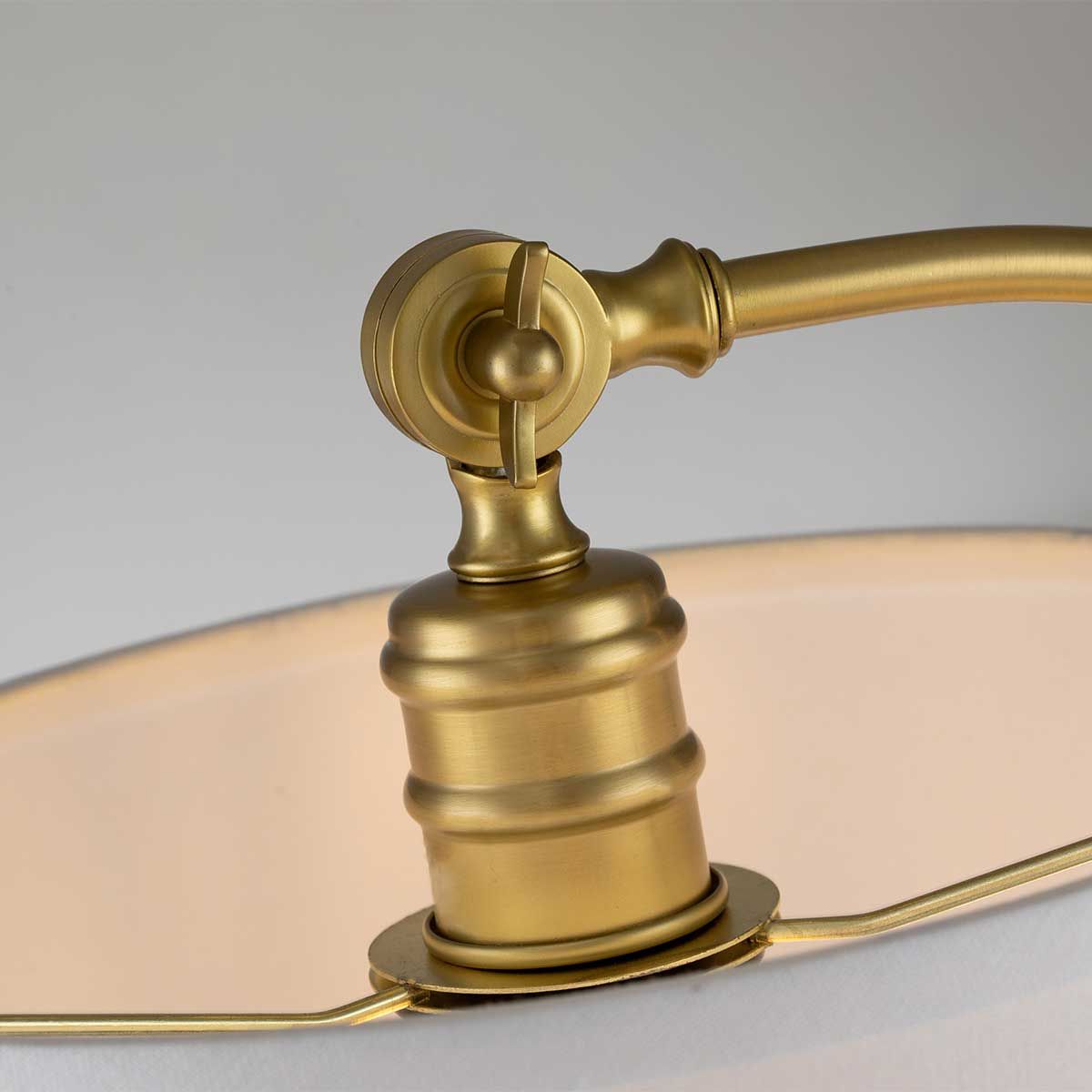 Quoizel Jenkins Single Table Lamp - Brushed Brass