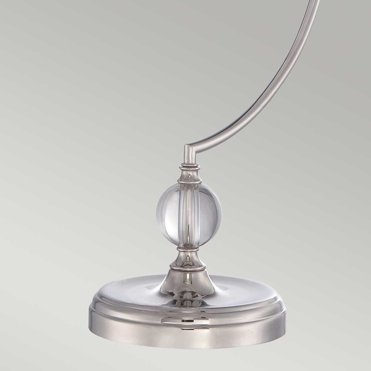 Quoizel Jenkins Single Table Lamp - Polished Nickel
