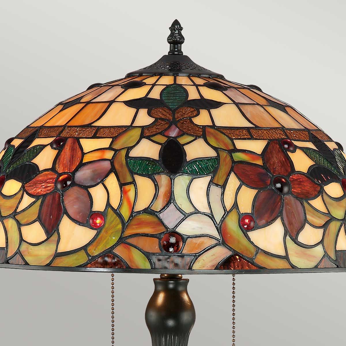 Quoizel Kami 2 Light Table Lamp - Vintage Bronze