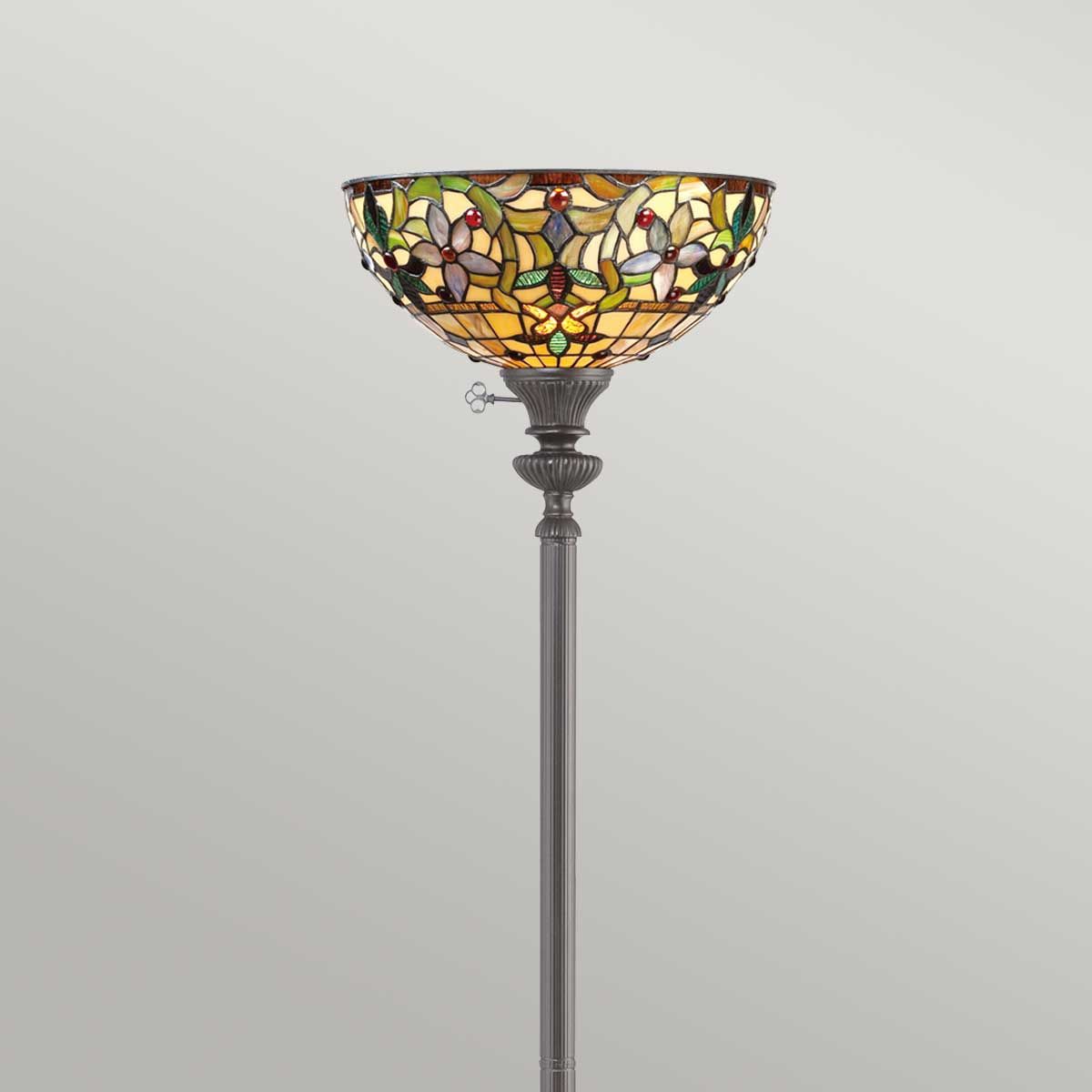 Quoizel Kami Single Torchiere - Vintage Bronze