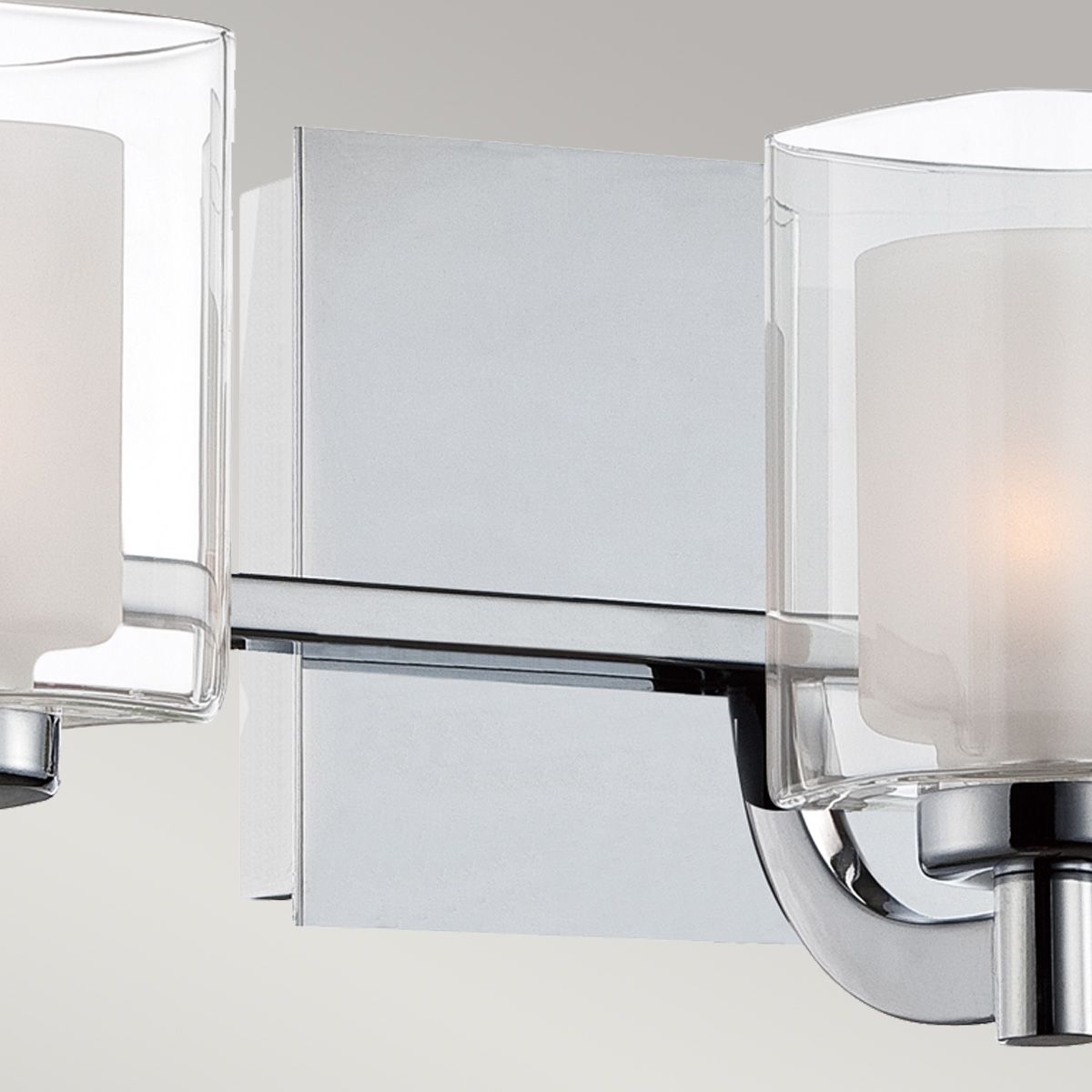 Quoizel Kolt 3 Light Bathroom Wall Light - Polished Chrome
