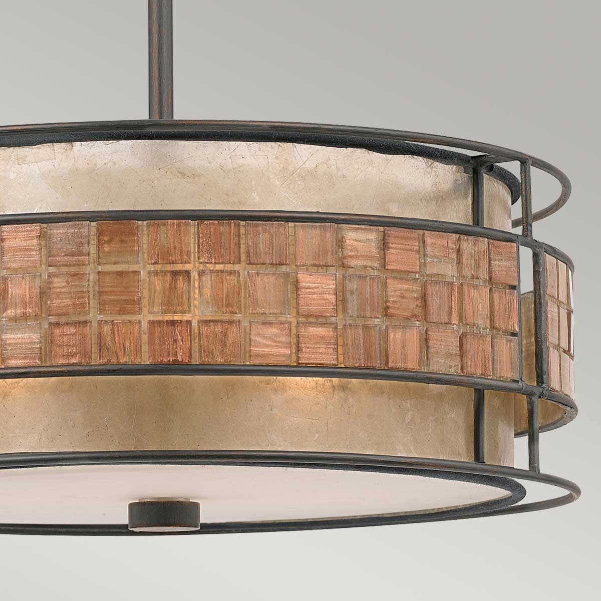 Quoizel Laguna 4 Light Pendant - Renaissance Copper
