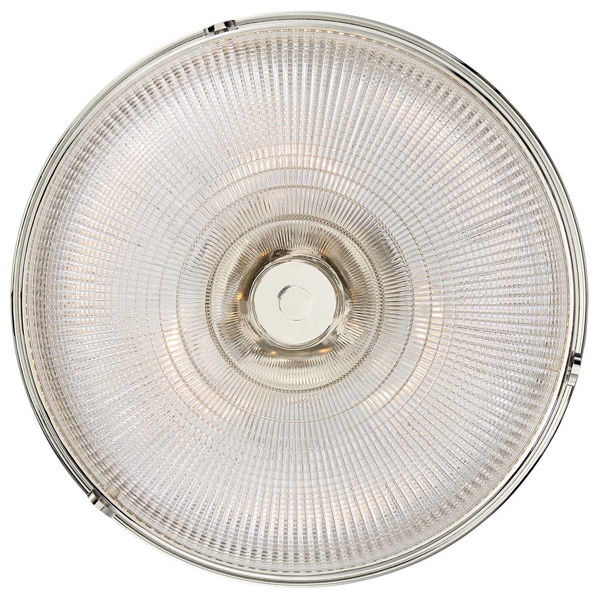 Quoizel Mantle 2 Light Semi-Flush Fitting - Polished Nickel