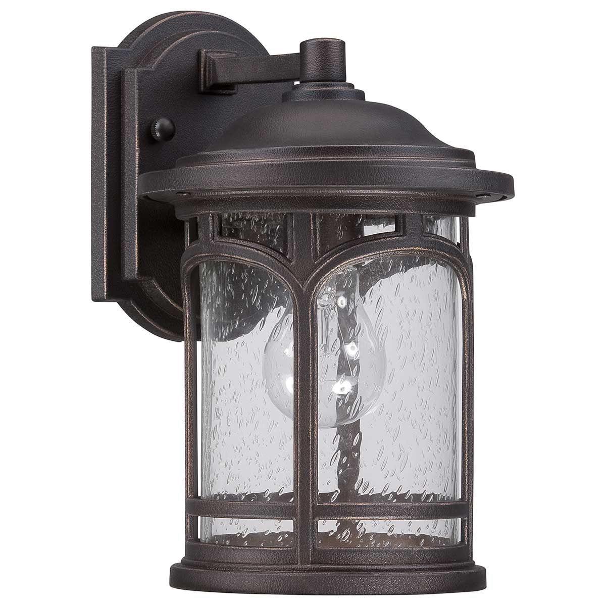 Quoizel Marblehead Single Small Wall Lantern - Palladian Bronze