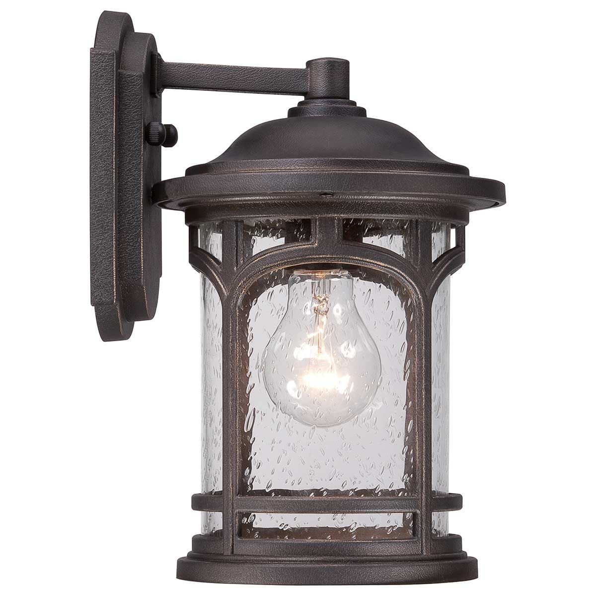 Quoizel Marblehead Single Small Wall Lantern - Palladian Bronze