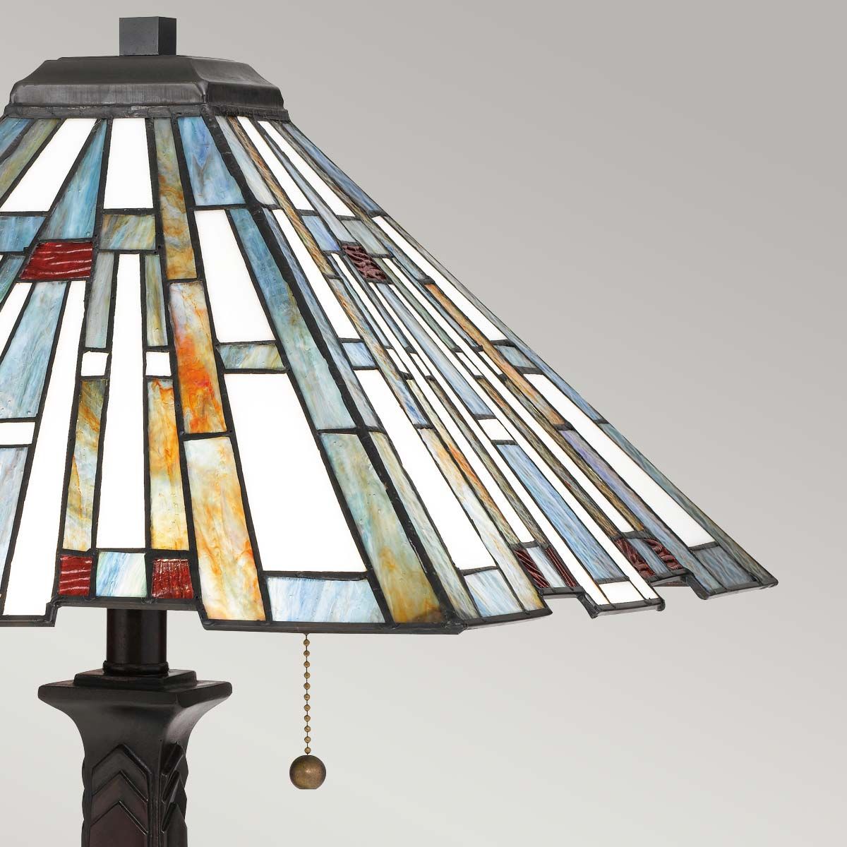 Quoizel Maybeck 2 Light Table Lamp - Valiant Bronze