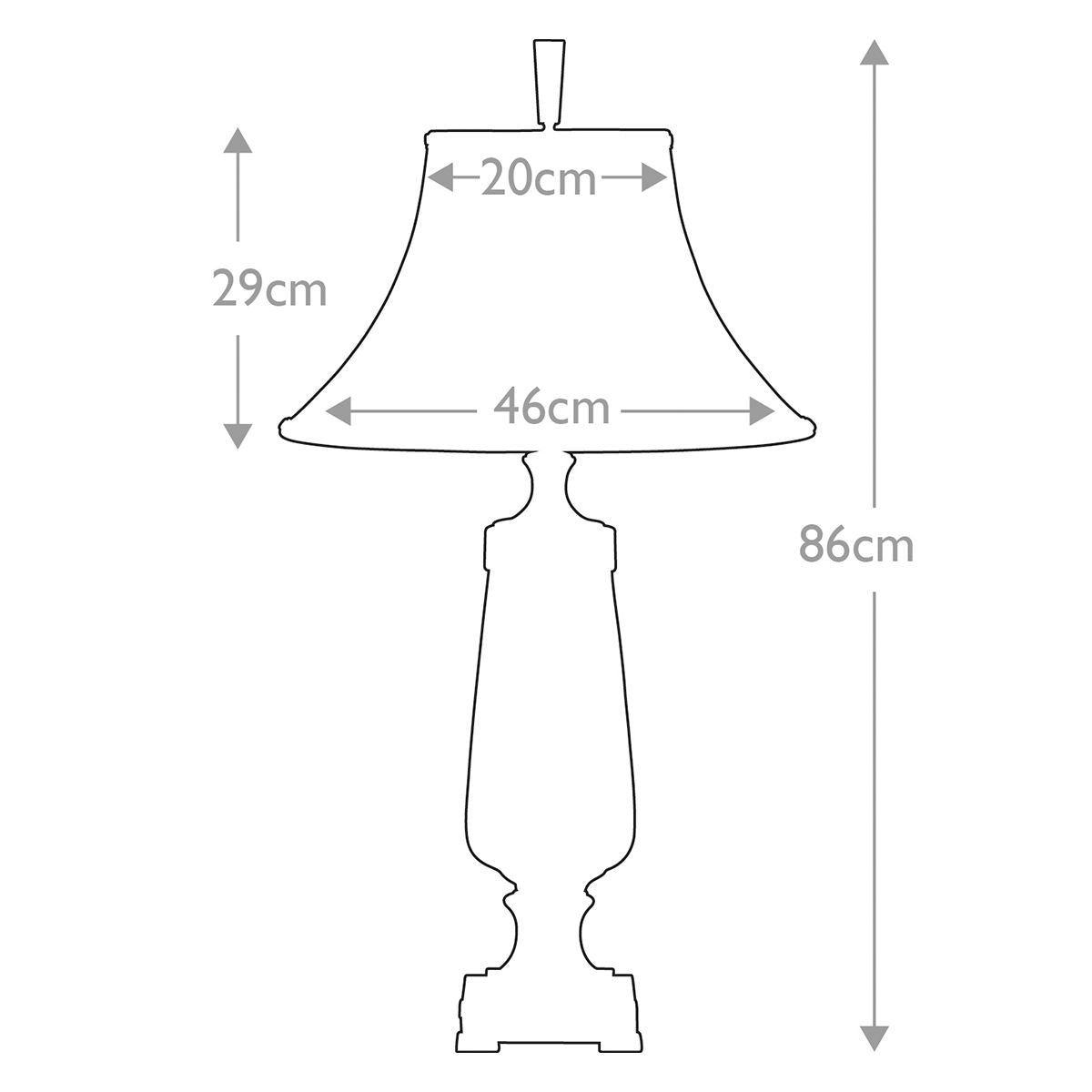 Quoizel Monteverde Single Table Lamp - Ceramic Glaze/Aged Brass