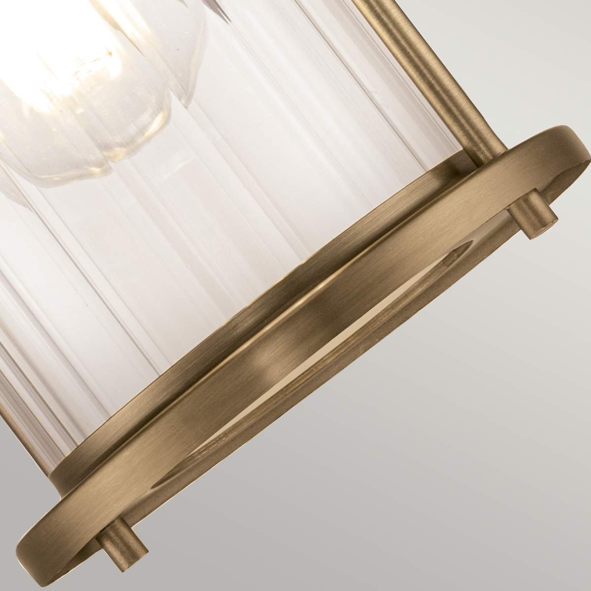 Quoizel Riggs Single Wall Light - Weathered Brass