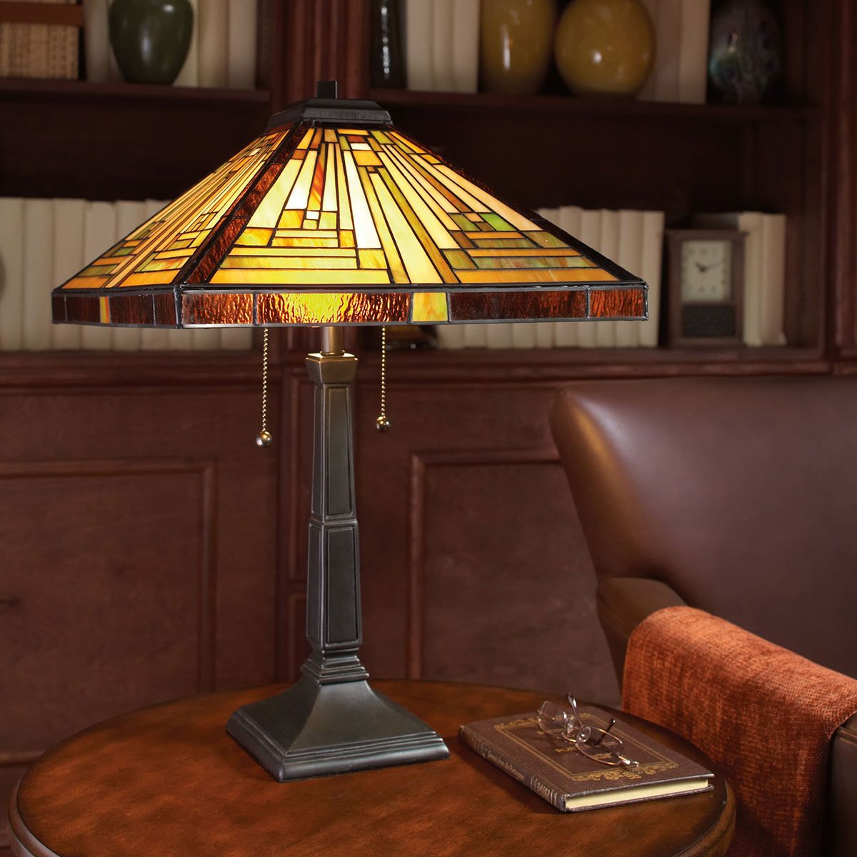 Quoizel Stephen 2 Light Table Lamp - Vintage Bronze
