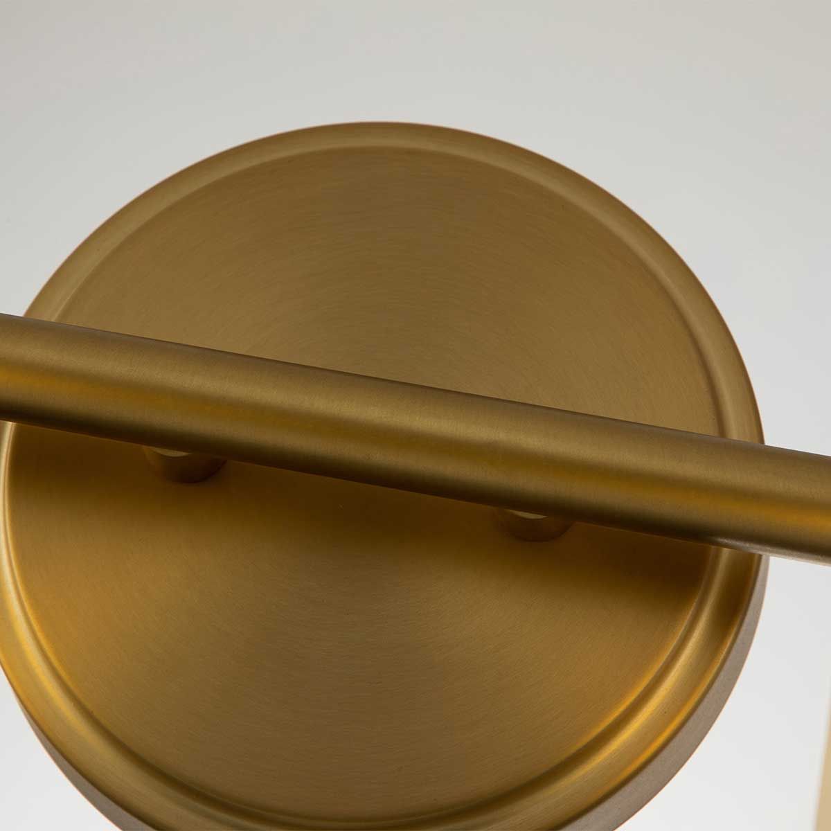 Quoizel Swell 2 Light Bathroom Wall Light - Brushed Brass