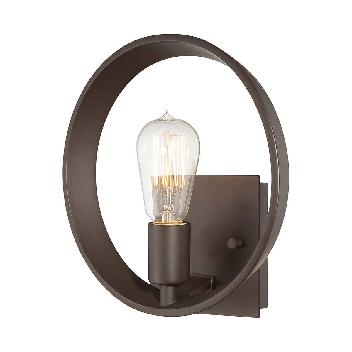 Quoizel Theater Row Single Wall Light - Western Bronze