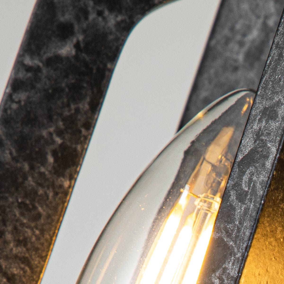 Quoizel Vanguard 2 Light Wall Light - Old Black