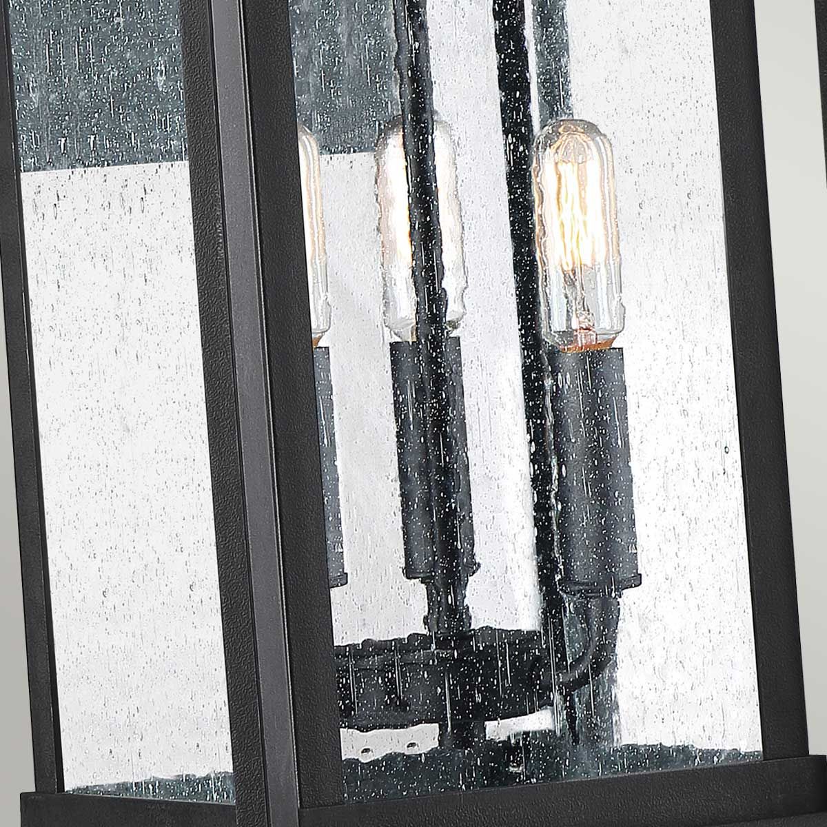 Quoizel Wakefield 3 Light Large Wall Lantern - Earth Black