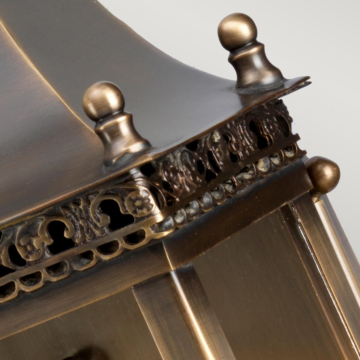 Elstead Regents Park Single Wall Lantern - Aged Brass