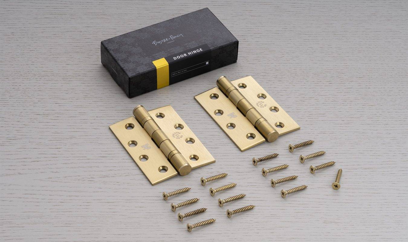 Buster + Punch Door Hinge - Set of 2 - 102 x 76 x 3 mm