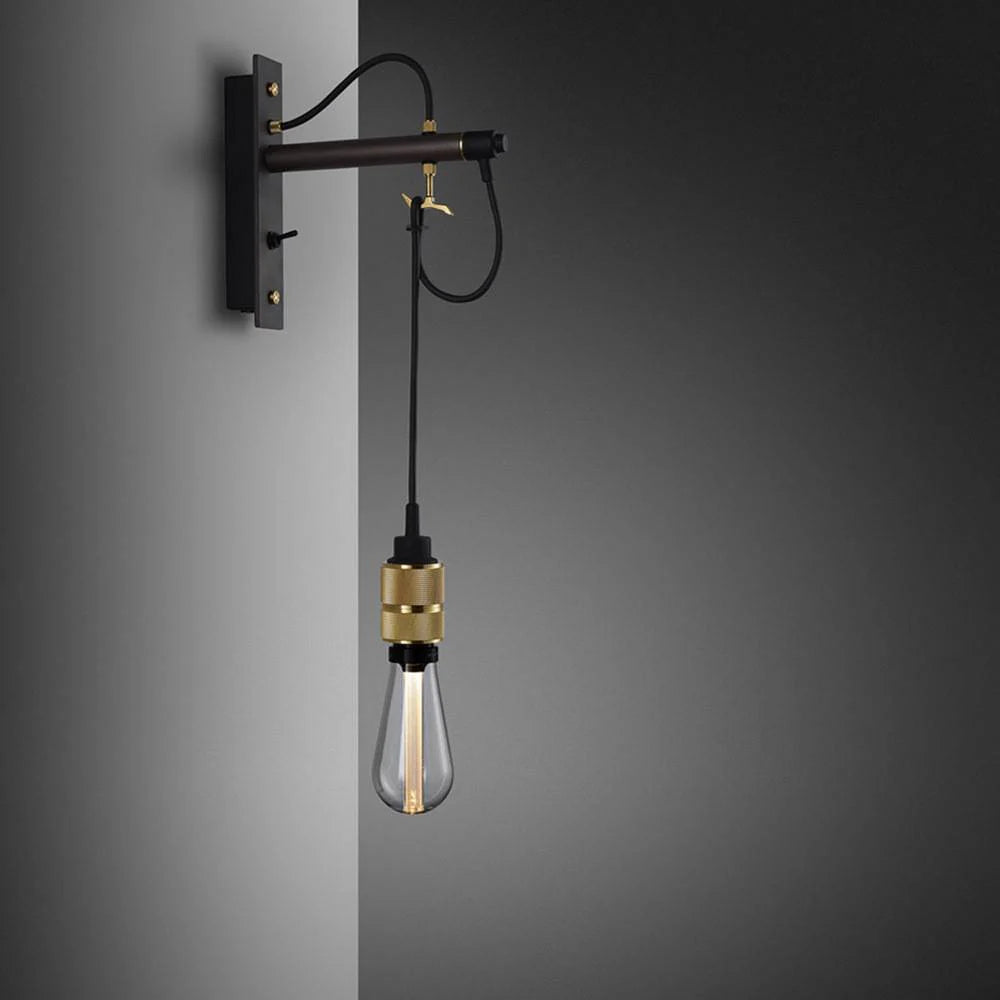Buster + Punch Hooked Wall Light - Nude - Graphite