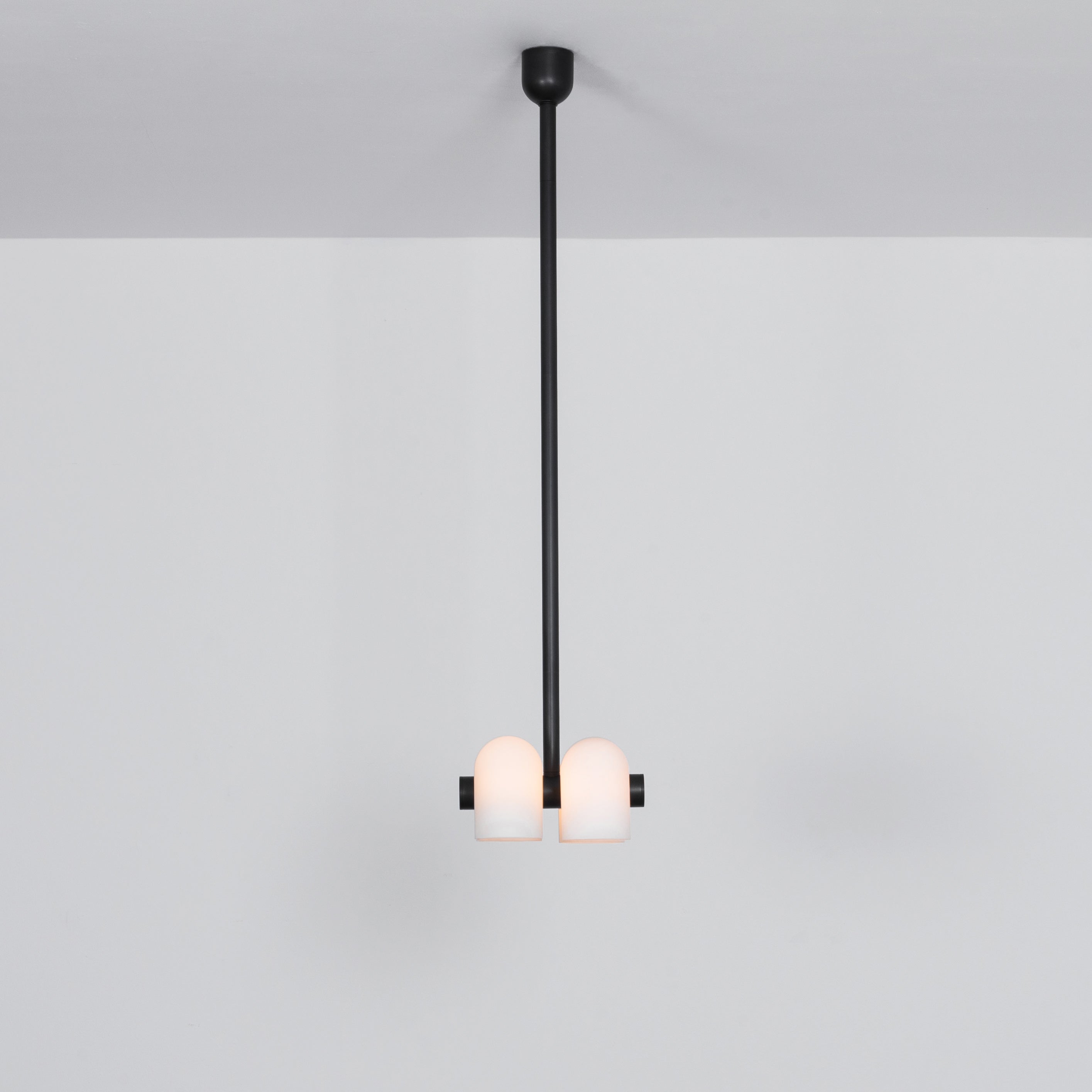 Schwung Odyssey 4 Light Pendant - Opal Mat Glass