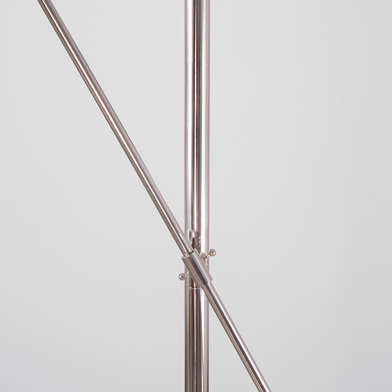 Schwung Milan 1 Arm Floor Lamp - Transparent Glass