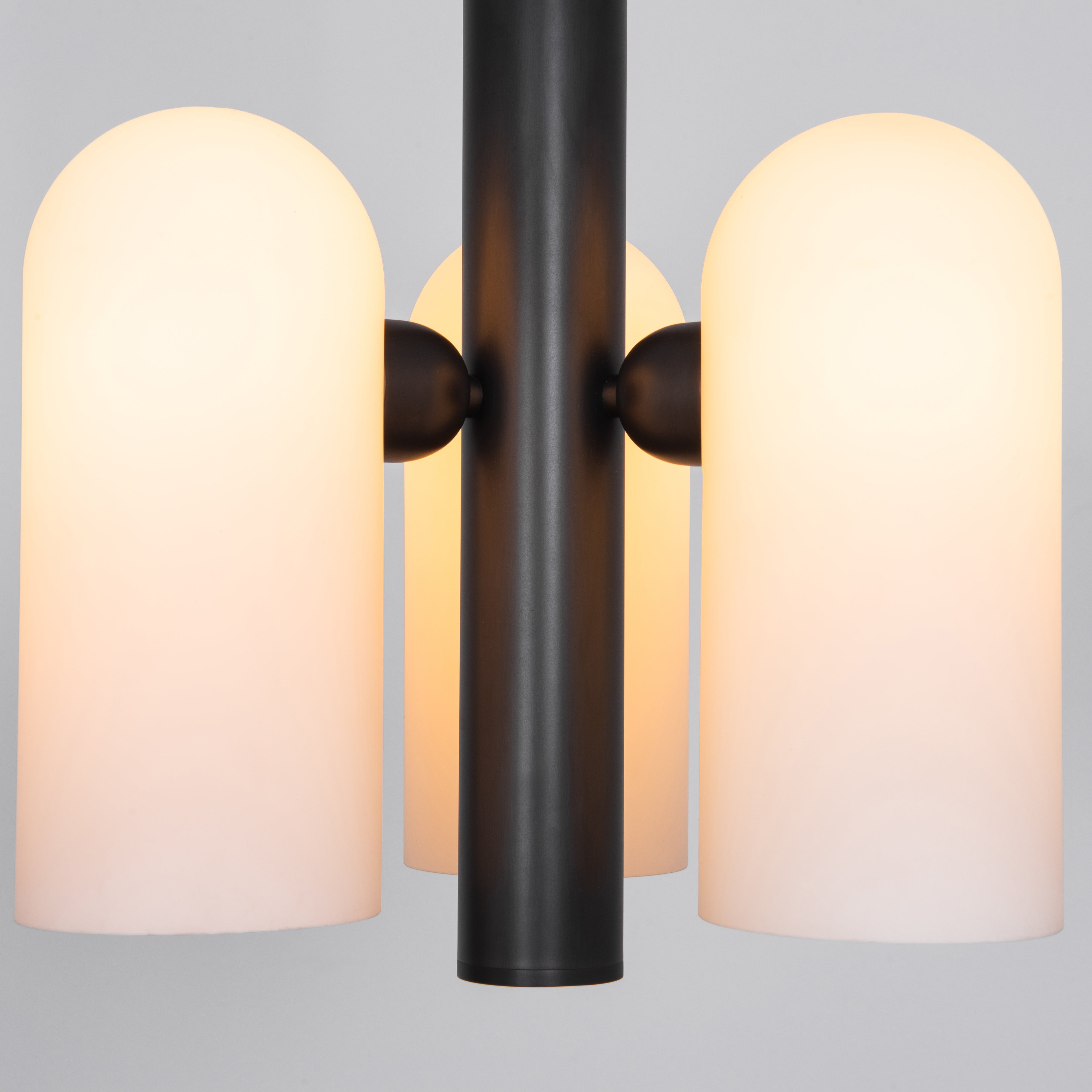 Schwung Odyssey 3 Light Pendant - Opal Mat Glass
