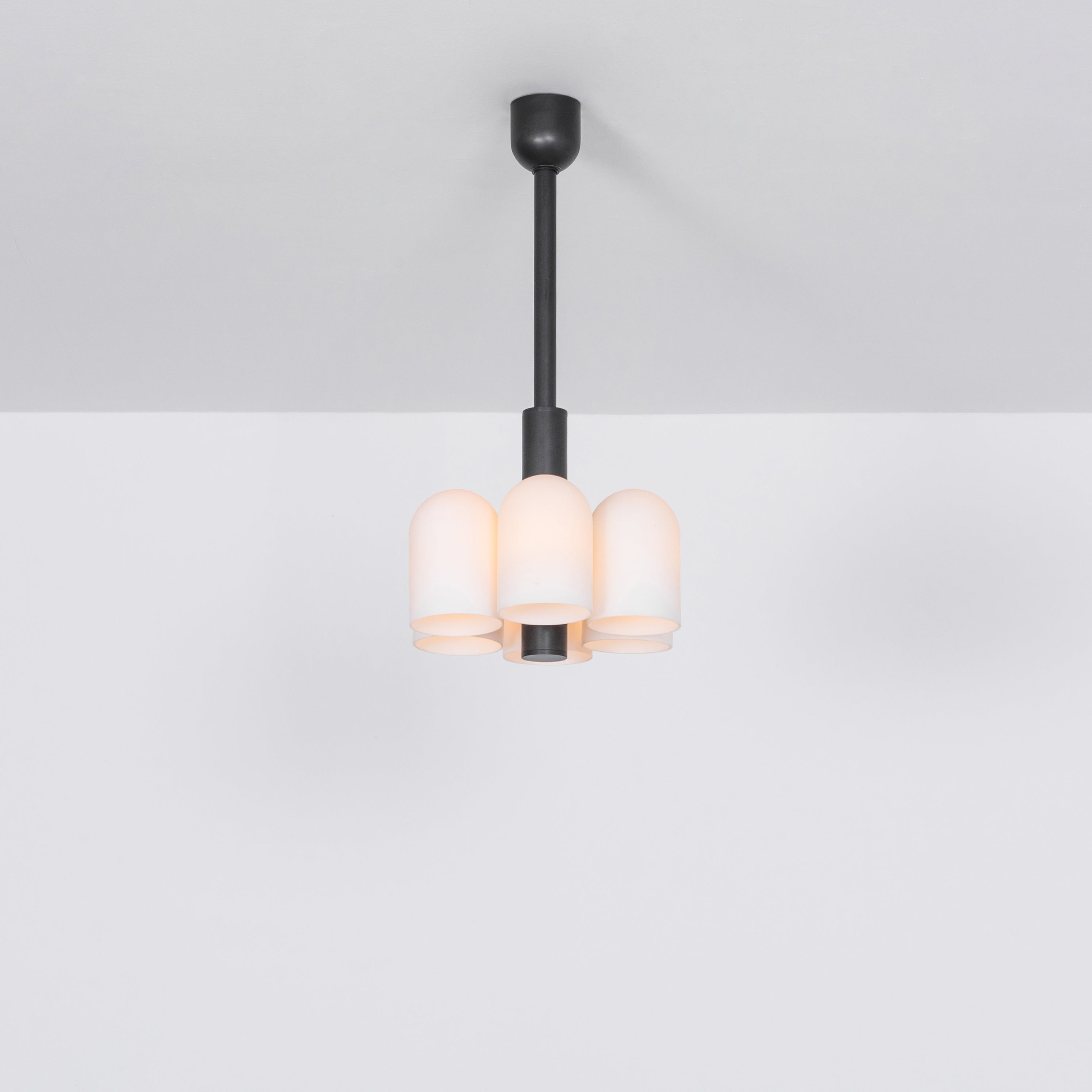 Schwung Odyssey 6 Light Pendant - Opal Mat Glass