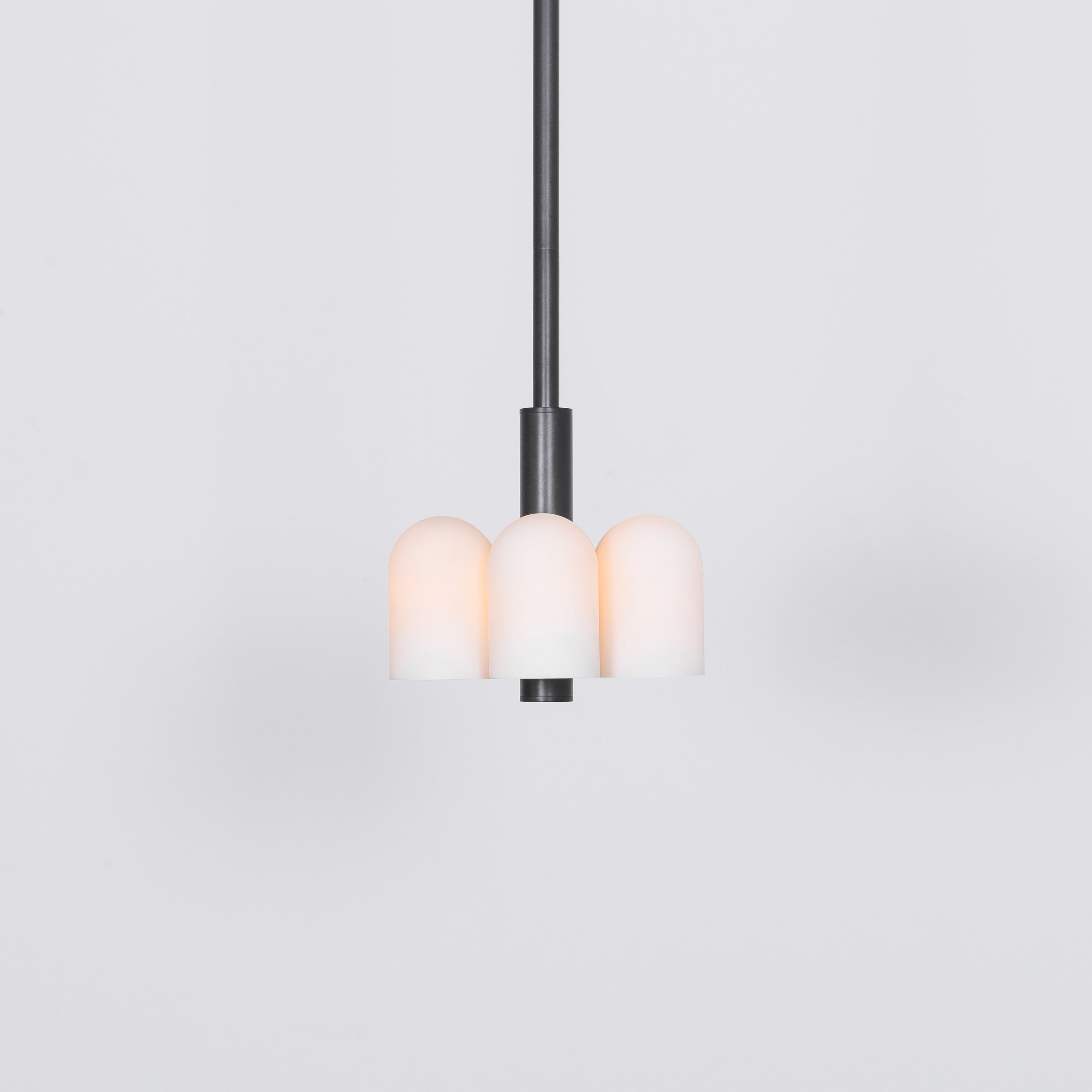 Schwung Odyssey 6 Light Pendant - Opal Mat Glass