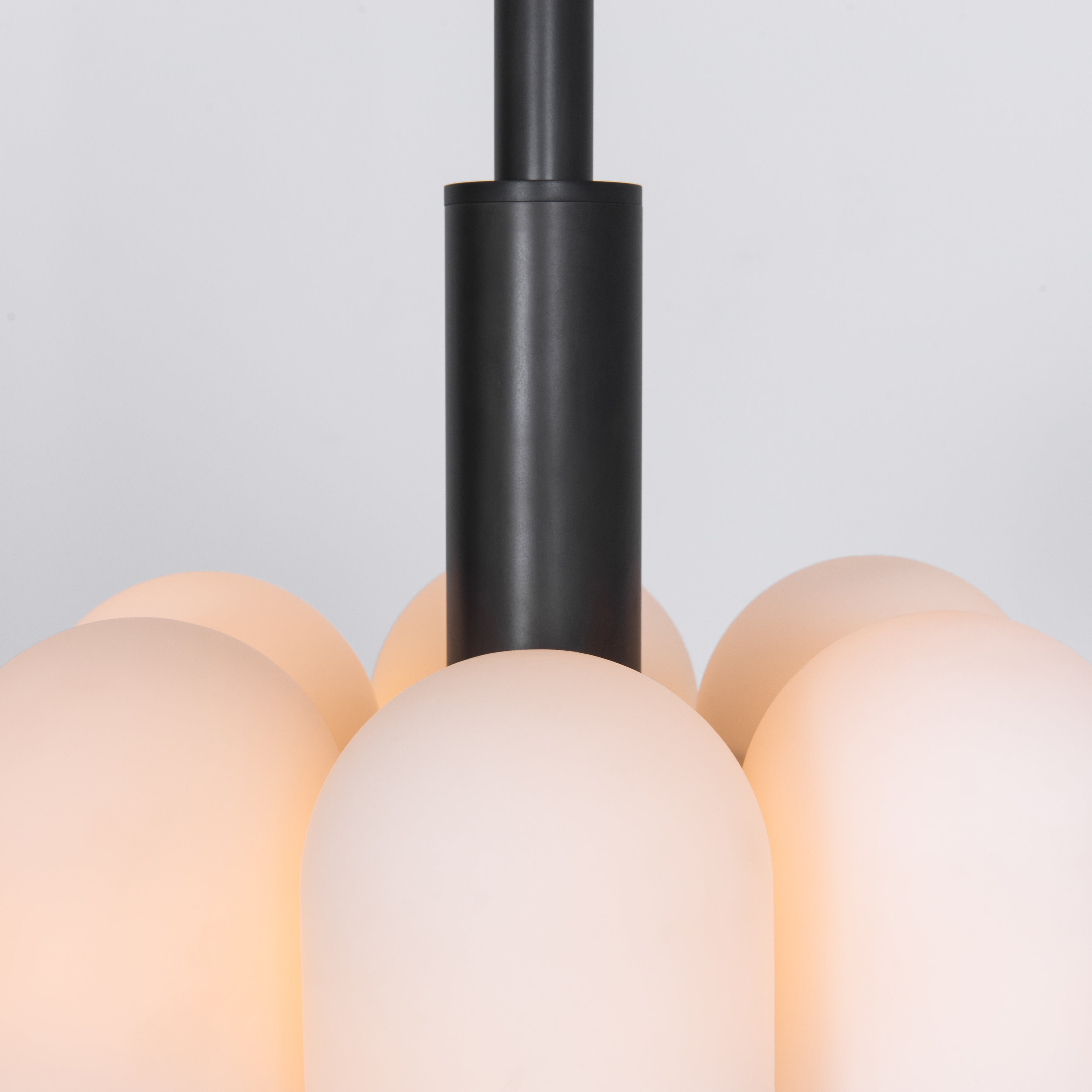 Schwung Odyssey 6 Light Pendant - Opal Mat Glass