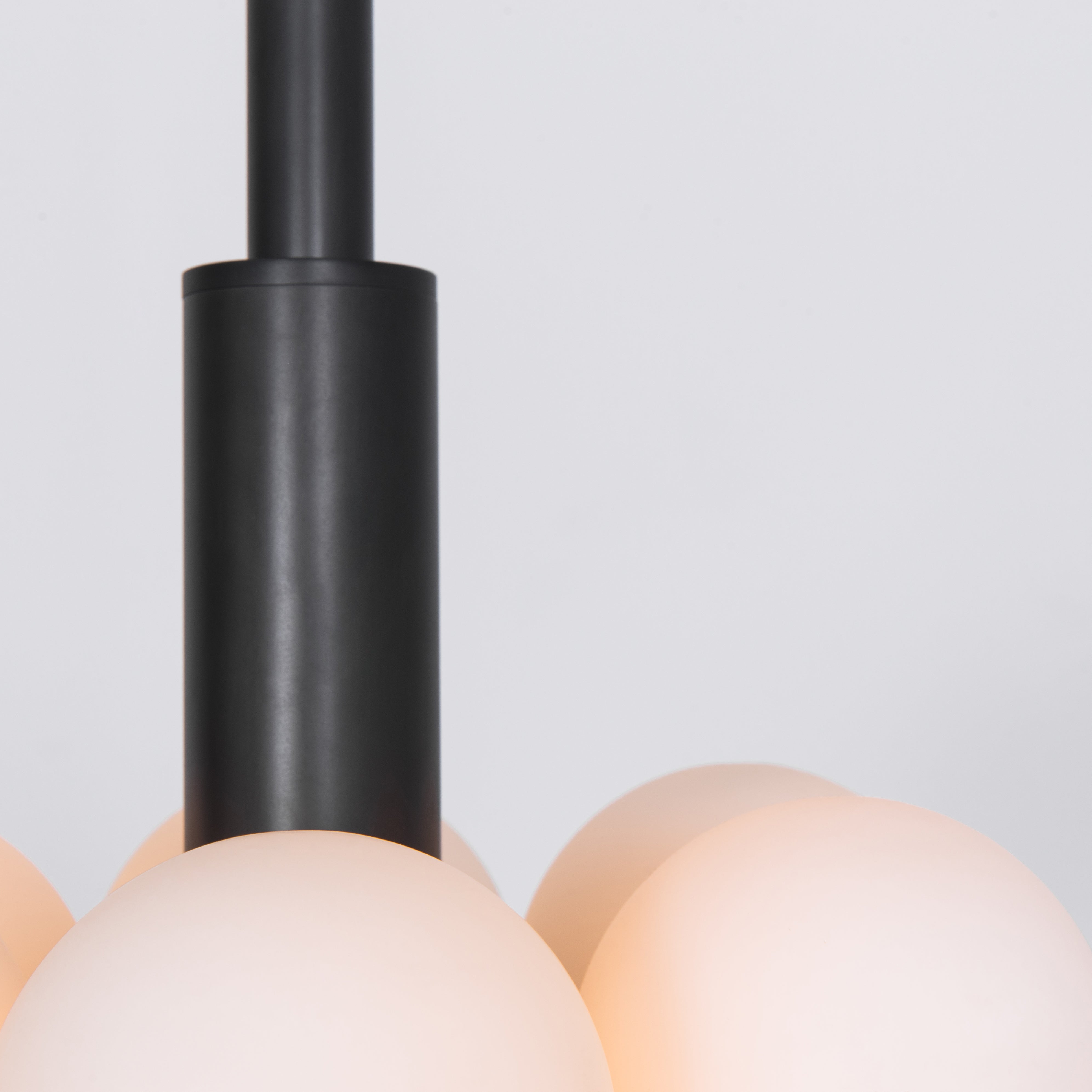 Schwung Odyssey 6 Light Pendant - Opal Mat Glass