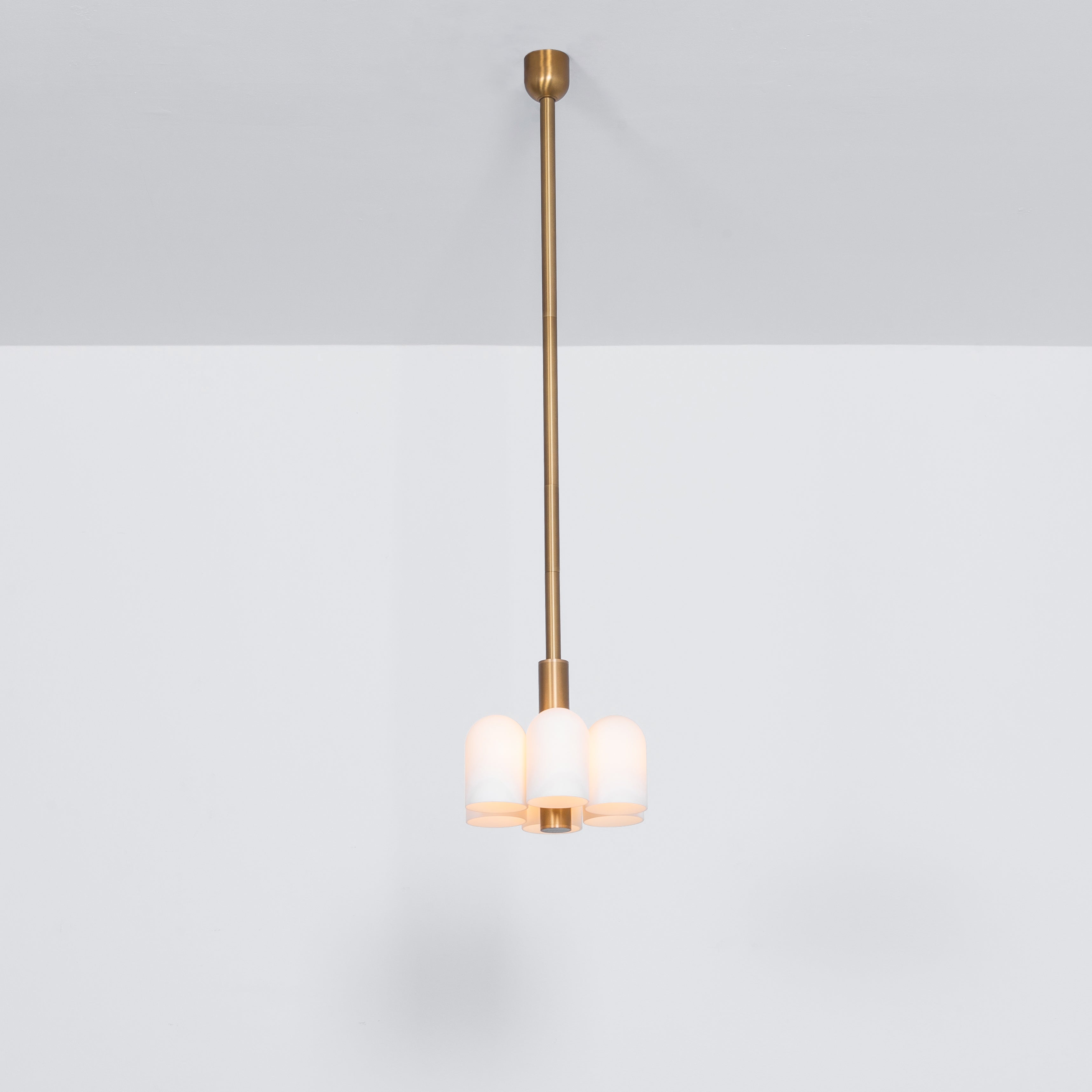 Schwung Odyssey 6 Light Pendant - Opal Mat Glass