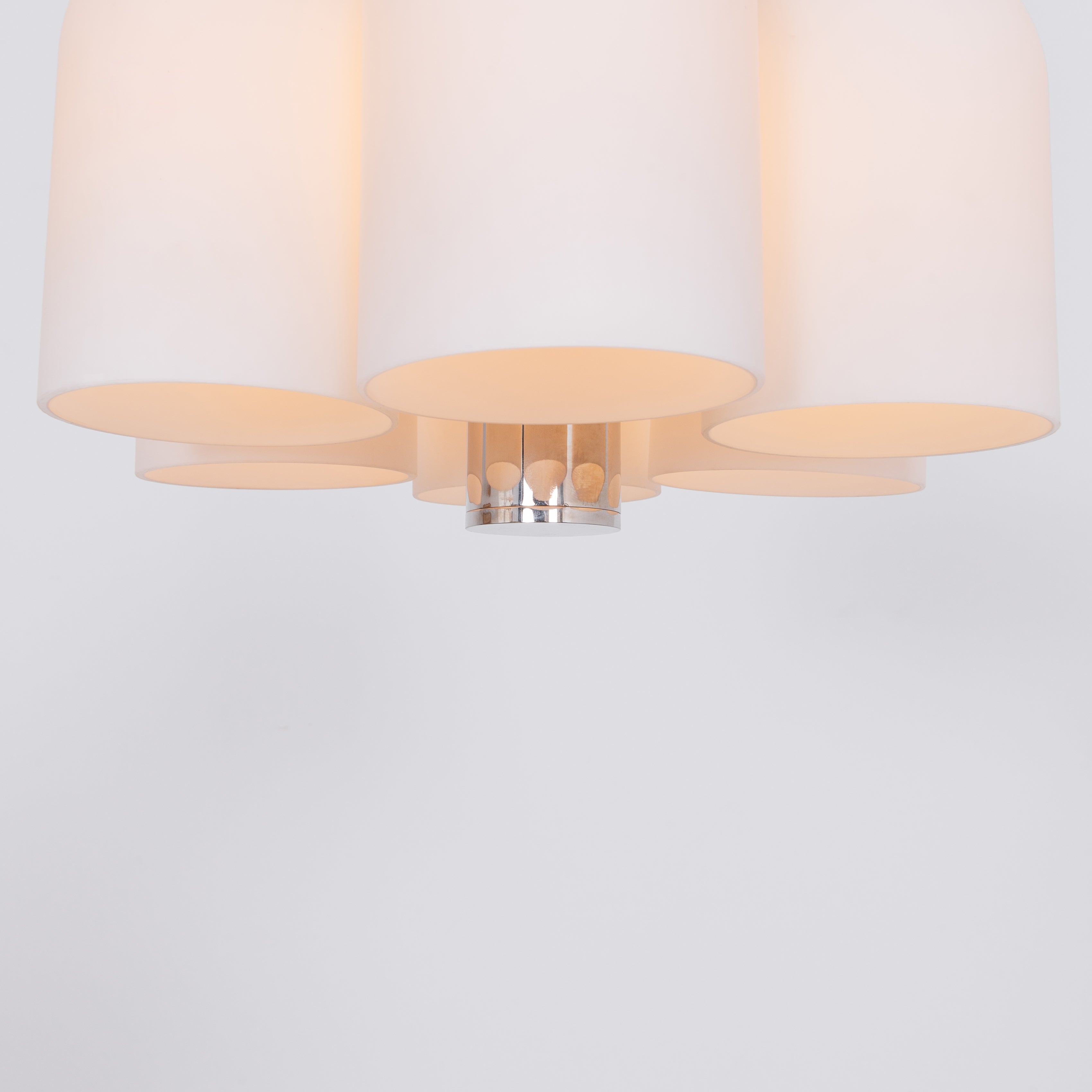 Schwung Odyssey 6 Light Pendant - Opal Mat Glass