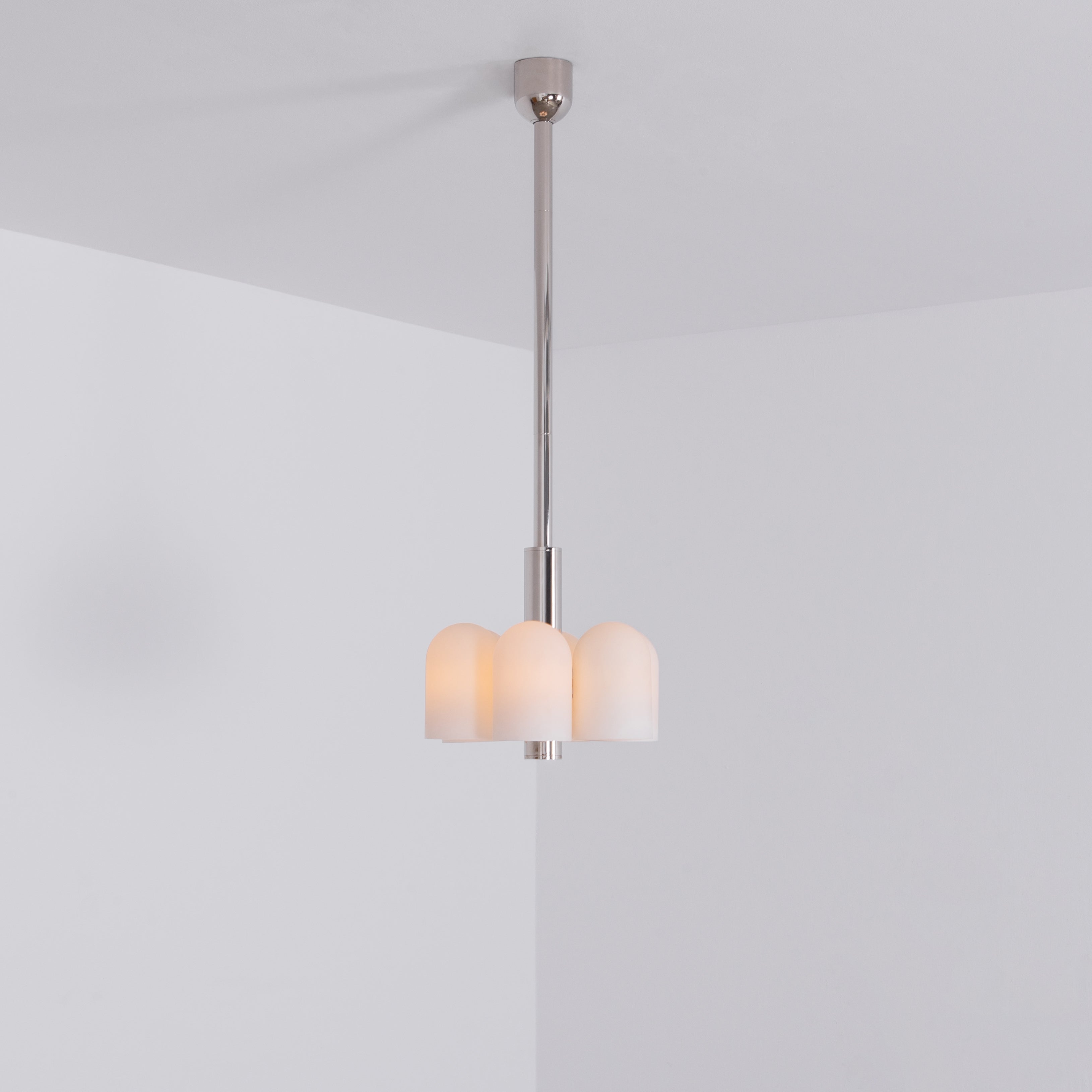 Schwung Odyssey 6 Light Pendant - Opal Mat Glass