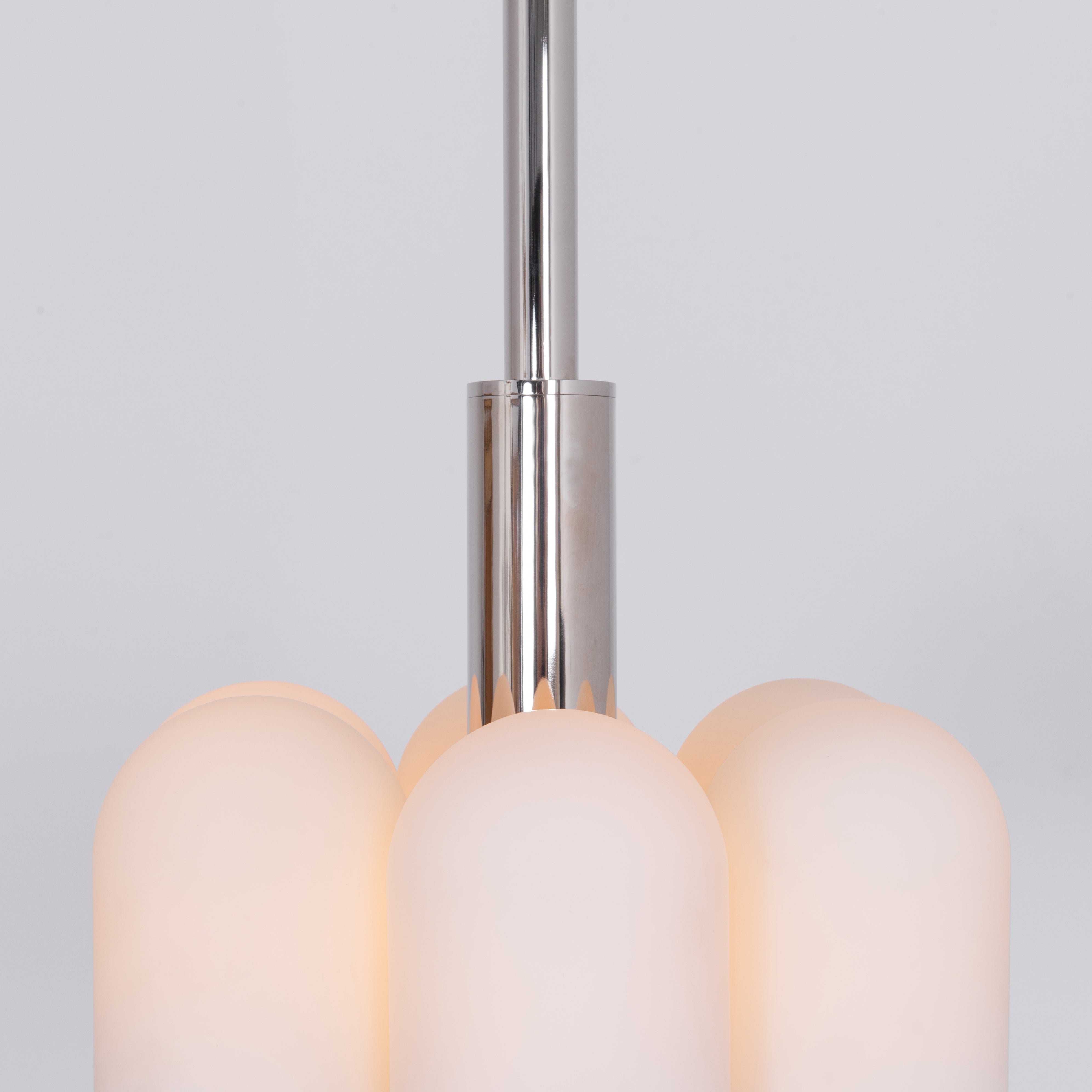 Schwung Odyssey 6 Light Pendant - Opal Mat Glass