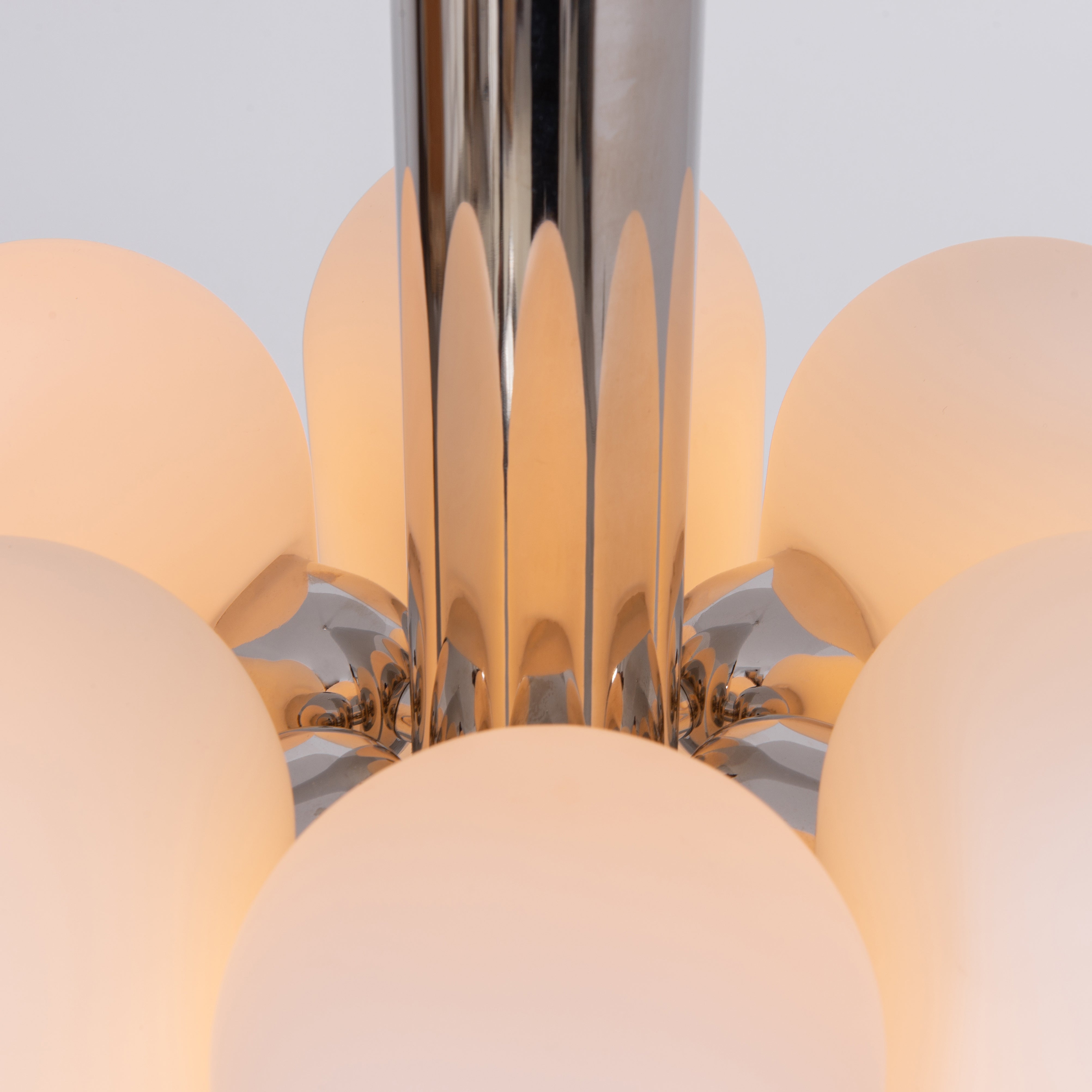 Schwung Odyssey 6 Light Pendant - Opal Mat Glass
