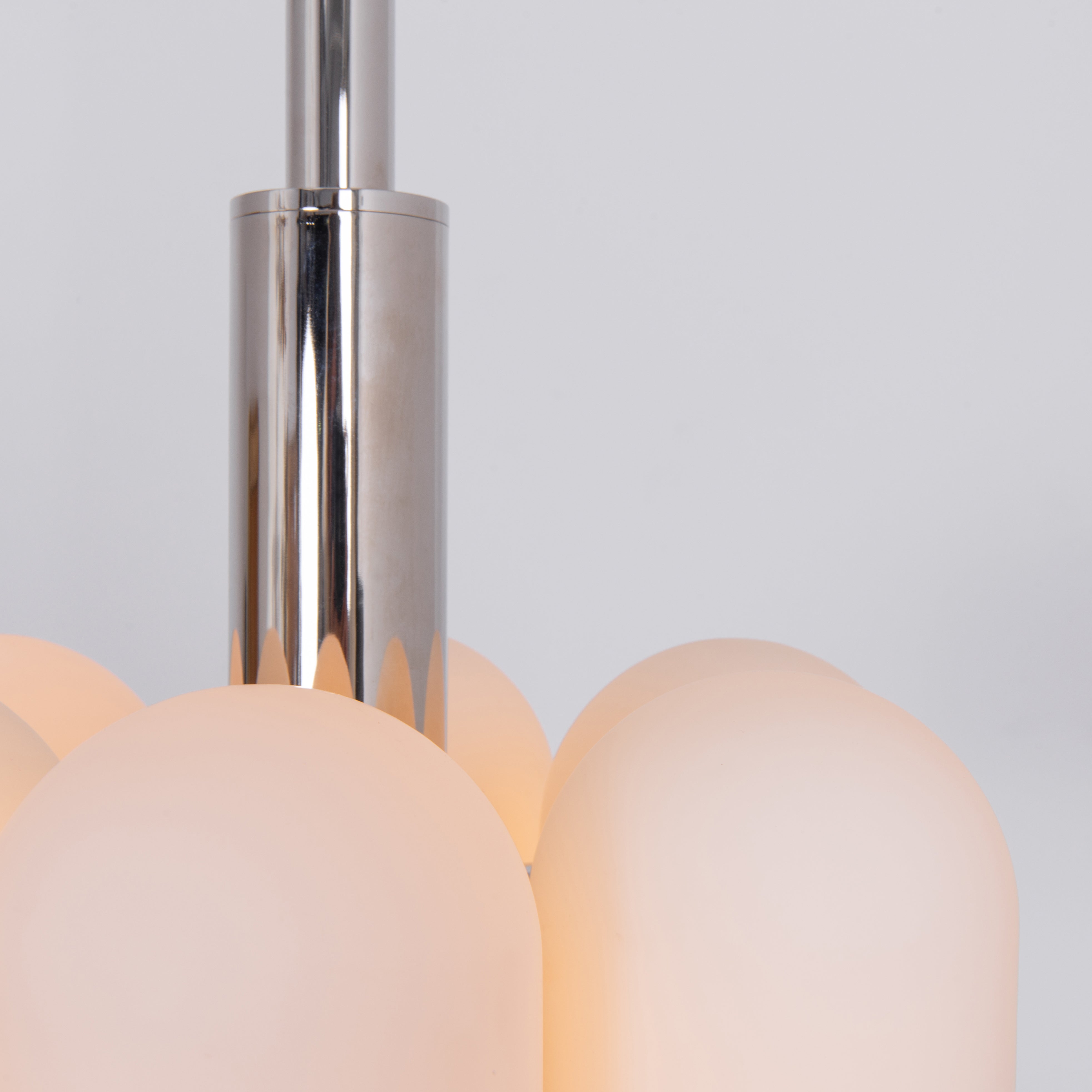 Schwung Odyssey 6 Light Pendant - Opal Mat Glass